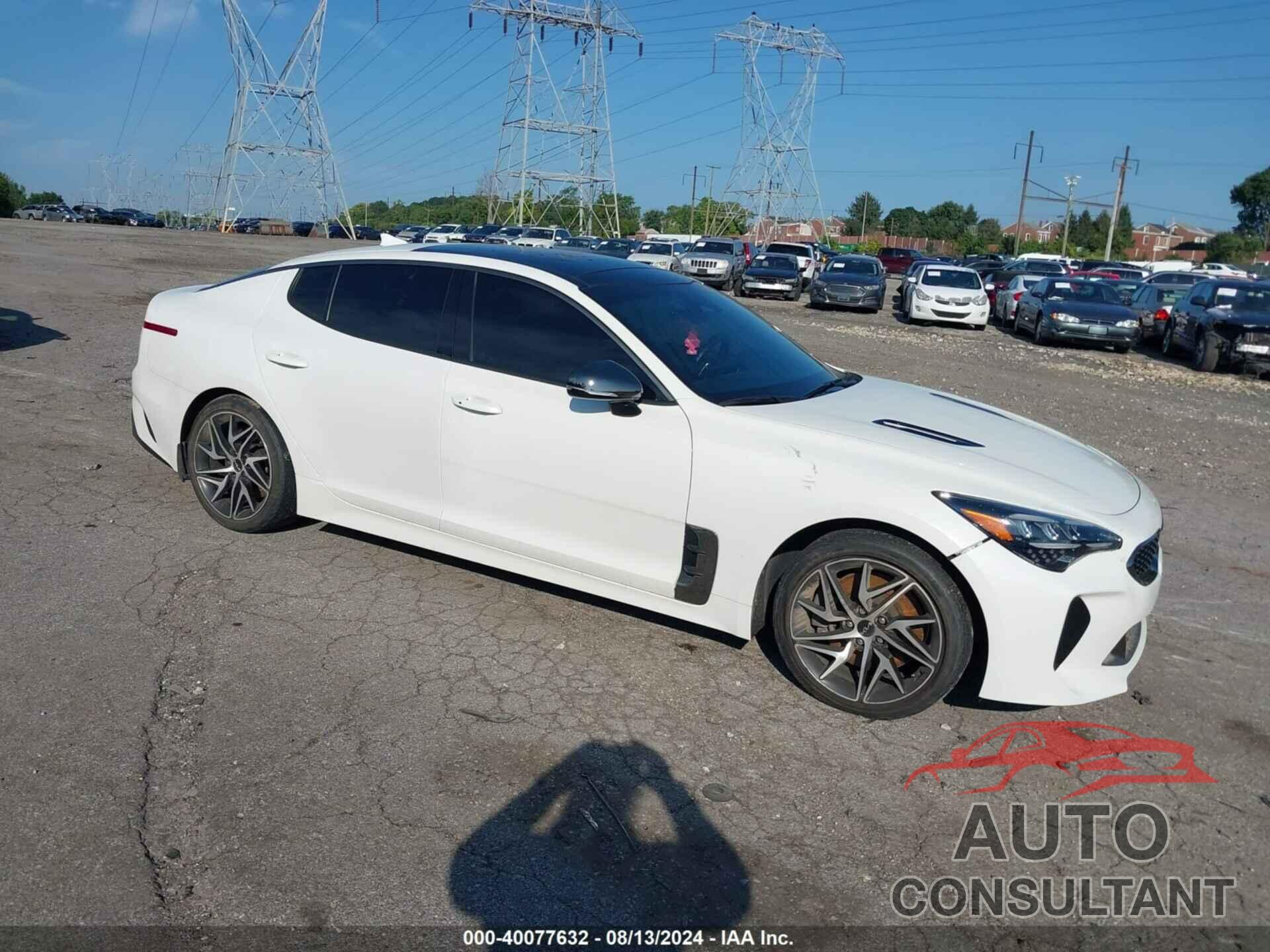KIA STINGER 2022 - KNAE35LD2N6104239