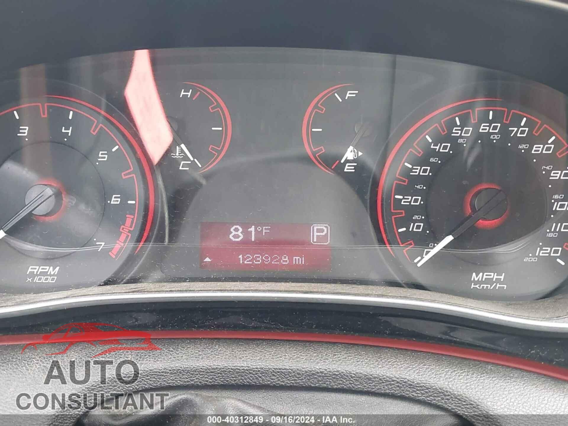 DODGE DART 2016 - 1C3CDFAA7GD533367