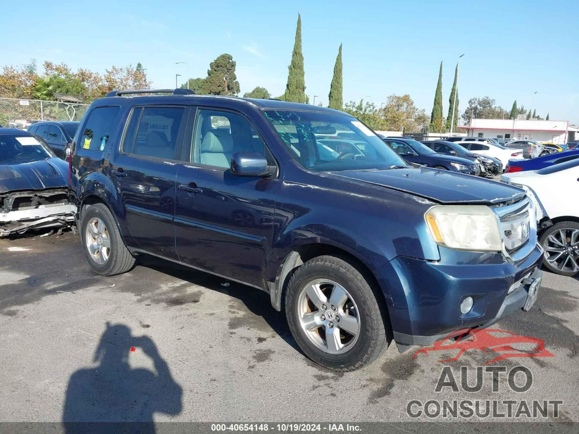 HONDA PILOT 2009 - 5FNYF38469B008712