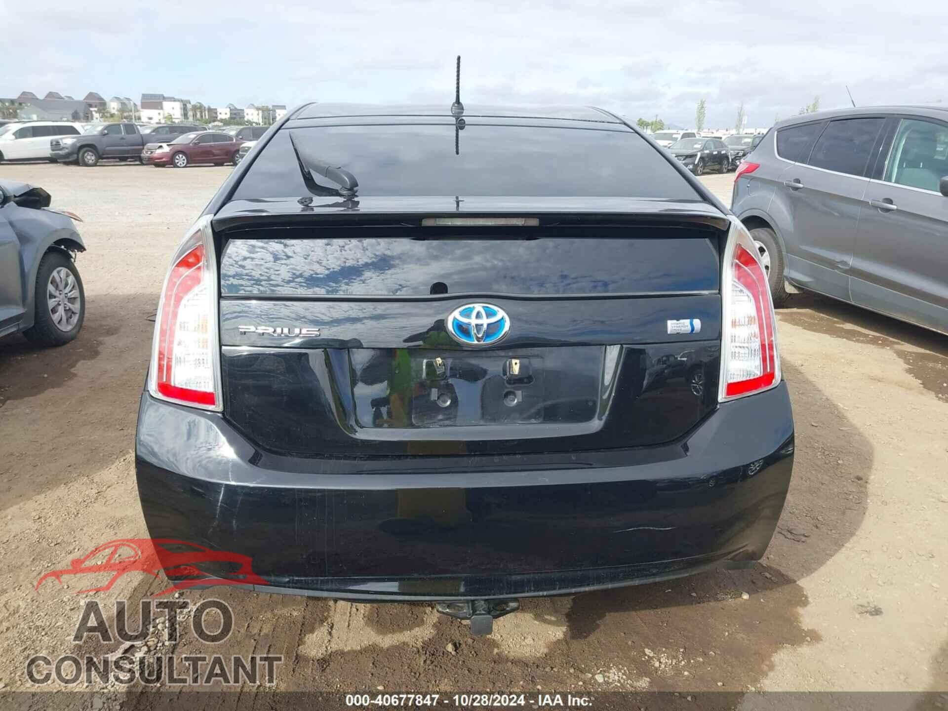 TOYOTA PRIUS 2014 - JTDKN3DU4E0393100