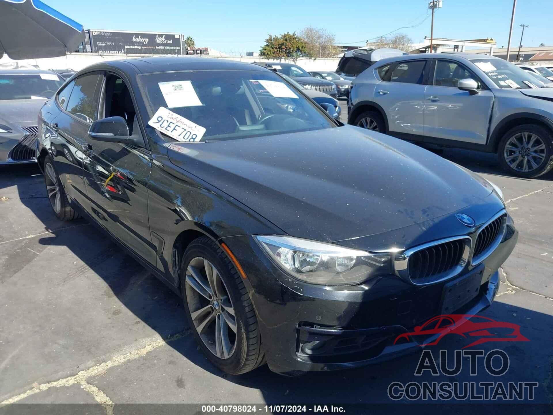 BMW 328I GRAN TURISMO 2016 - WBA8Z5C56GG501521