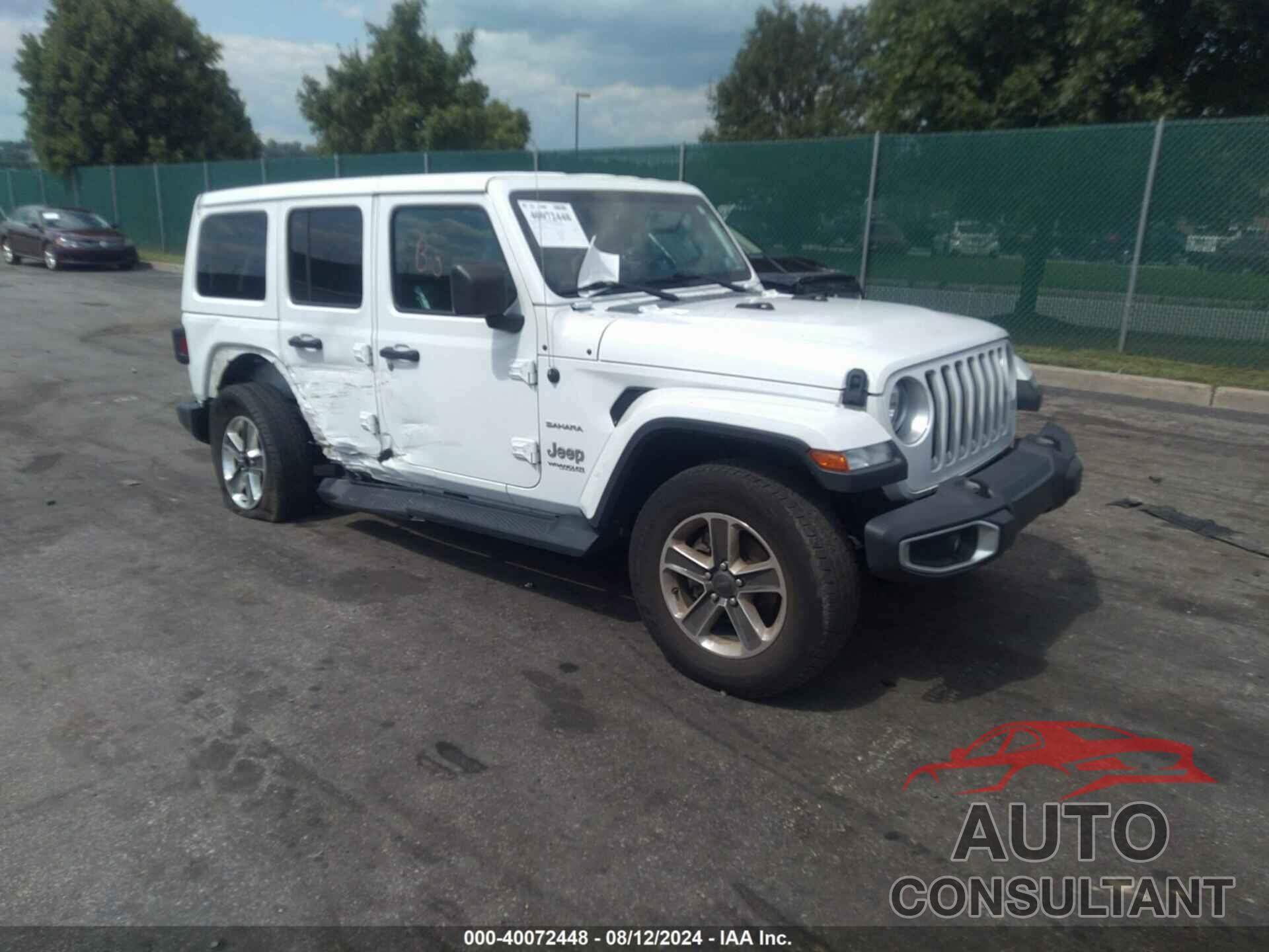 JEEP WRANGLER 2020 - 1C4HJXEN1LW220780