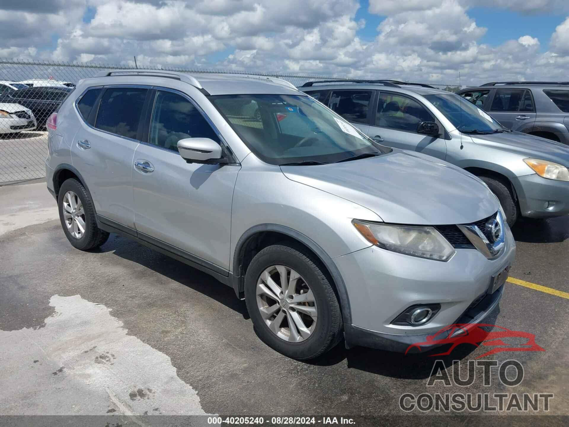 NISSAN ROGUE 2016 - KNMAT2MTXGP625180