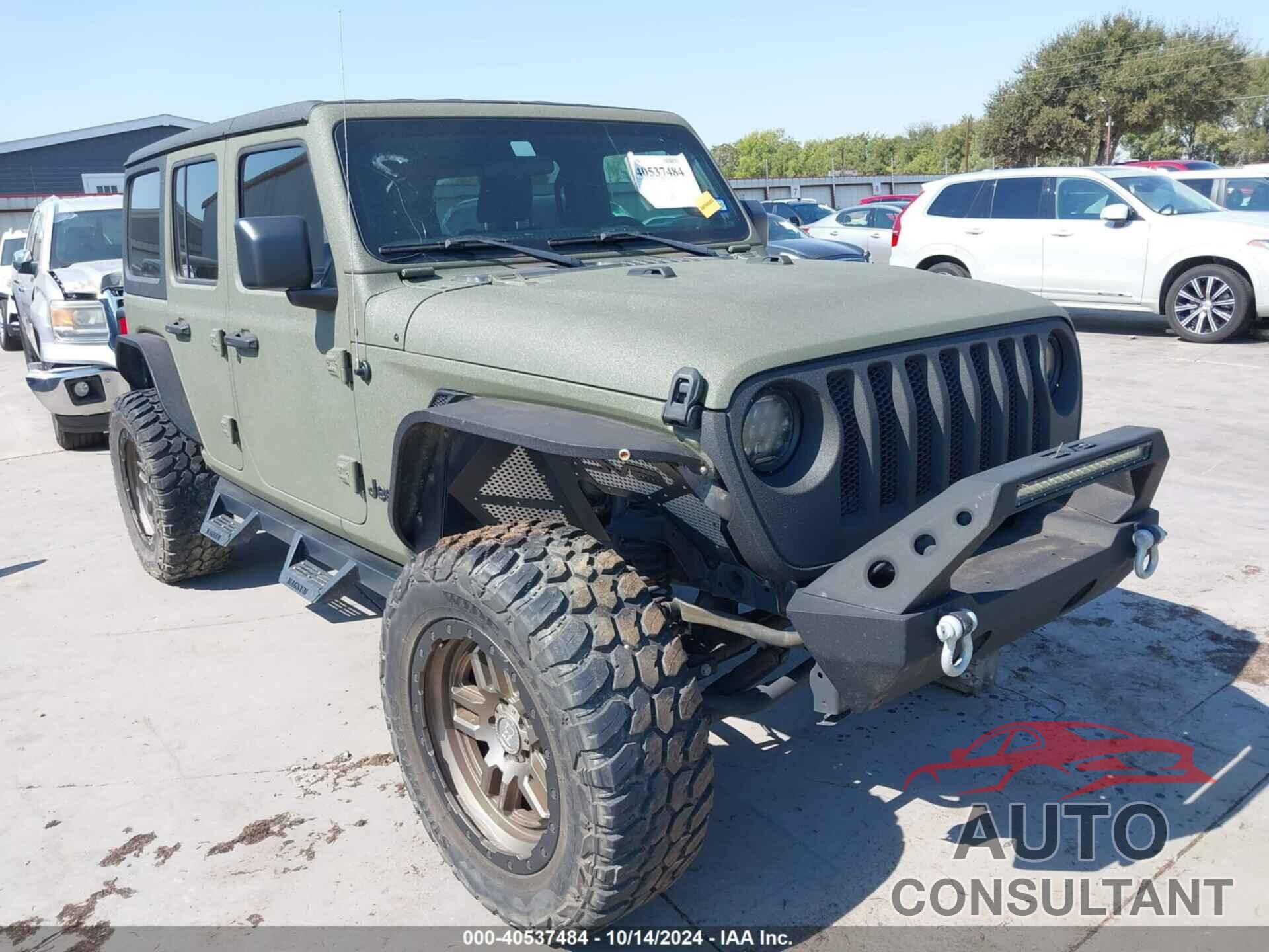 JEEP WRANGLER UNLIMITED 2018 - 1C4HJXDG3JW316846