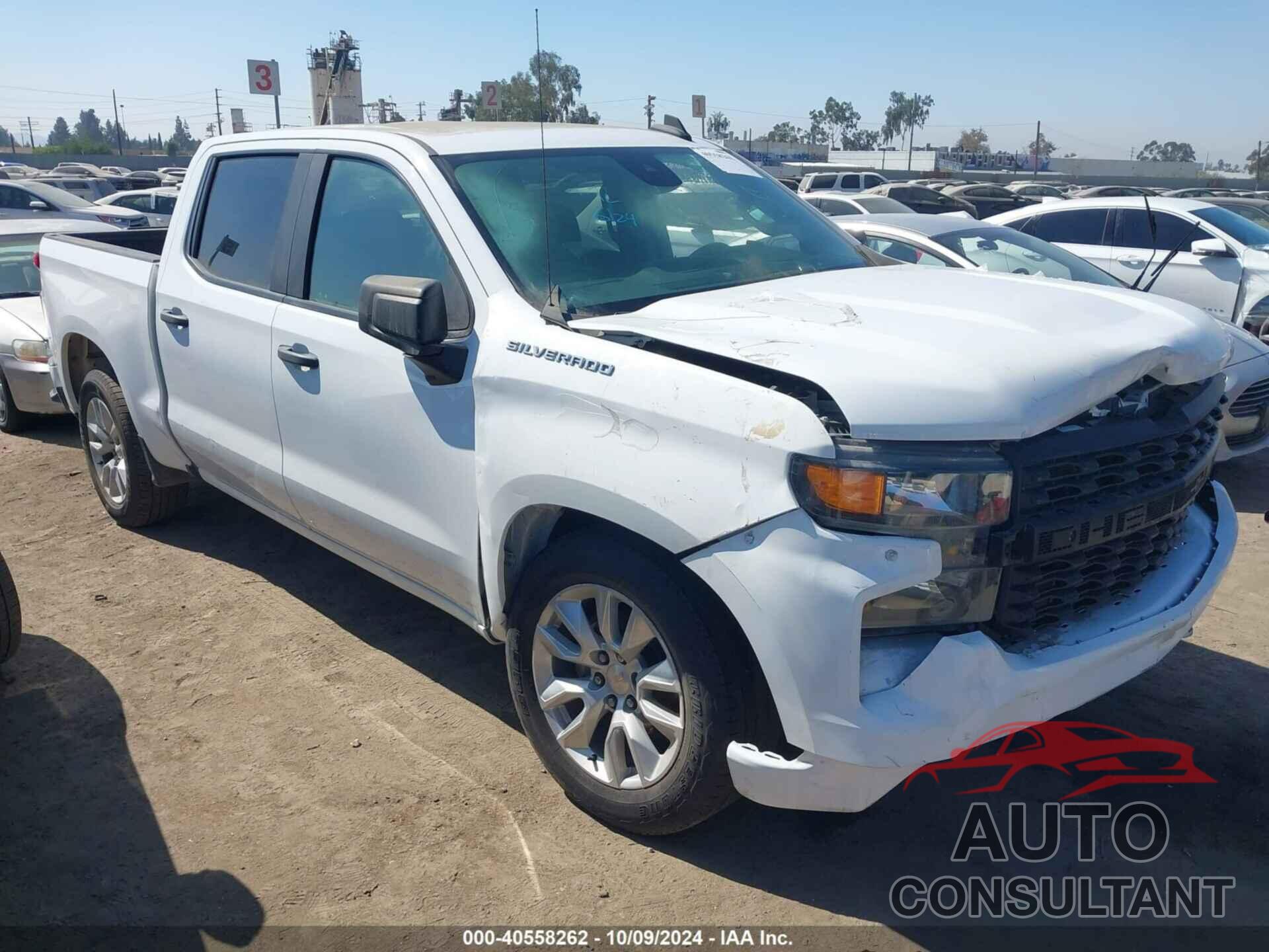CHEVROLET SILVERADO 1500 2022 - 1GCPABEK4NZ603442