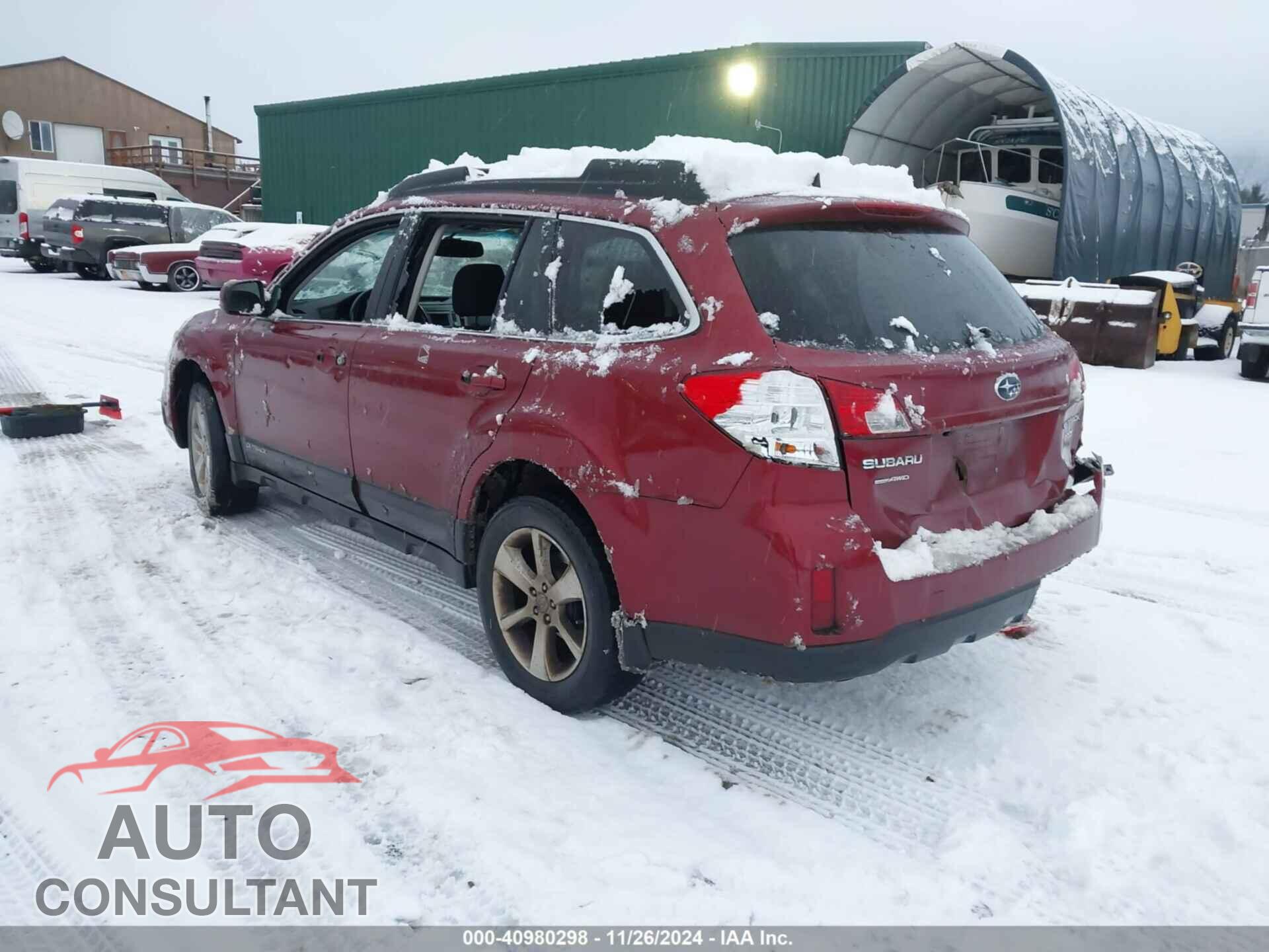 SUBARU OUTBACK 2014 - 4S4BRBDC4E3298309
