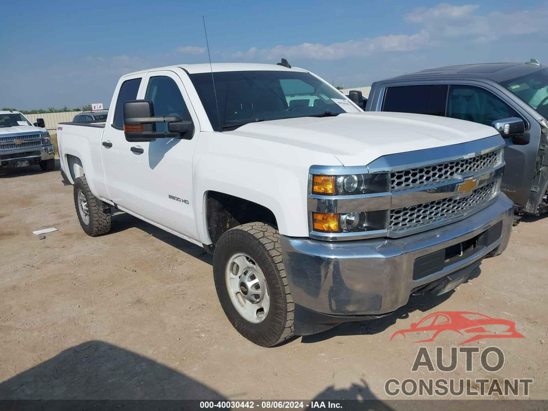 CHEVROLET SILVERADO 2500HD 2019 - 2GC2KREG9K1207216