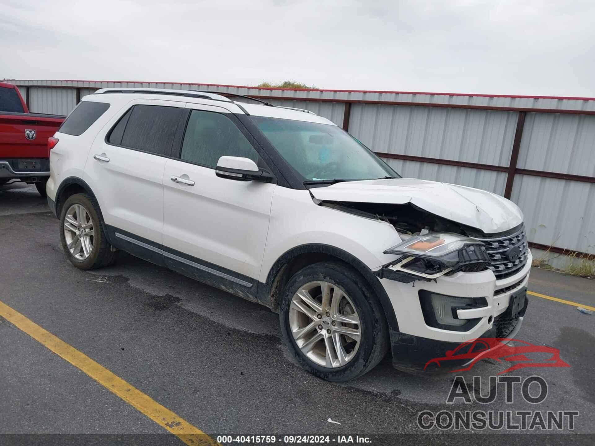 FORD EXPLORER 2017 - 1FM5K8F82HGA93582