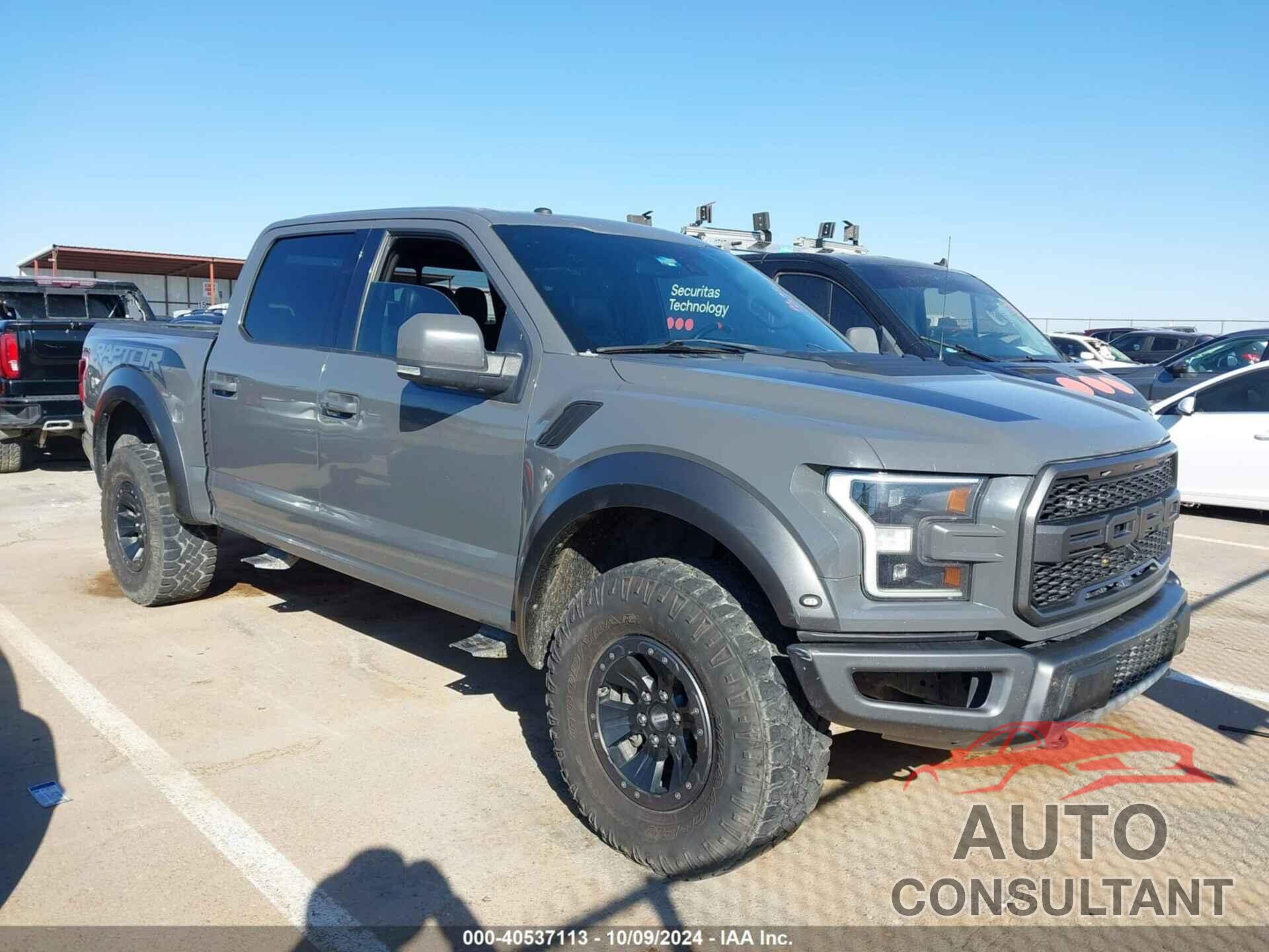 FORD F-150 2018 - 1FTFW1RG3JFA44166