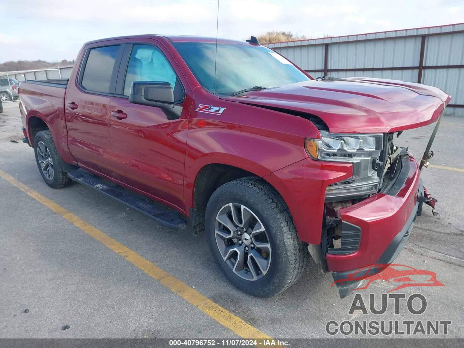 CHEVROLET SILVERADO 1500 2019 - 3GCUYEEDXKG247673
