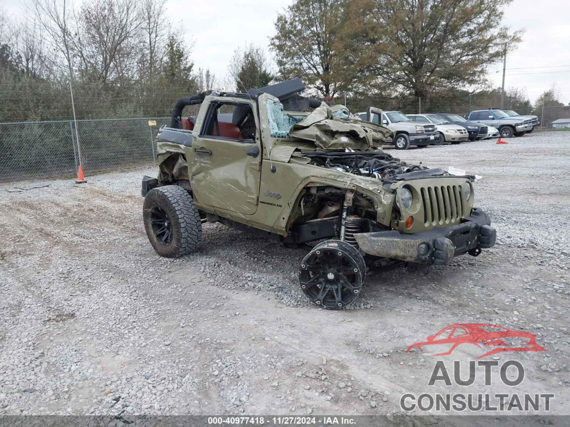 JEEP WRANGLER 2013 - 1C4AJWAGXDL611593