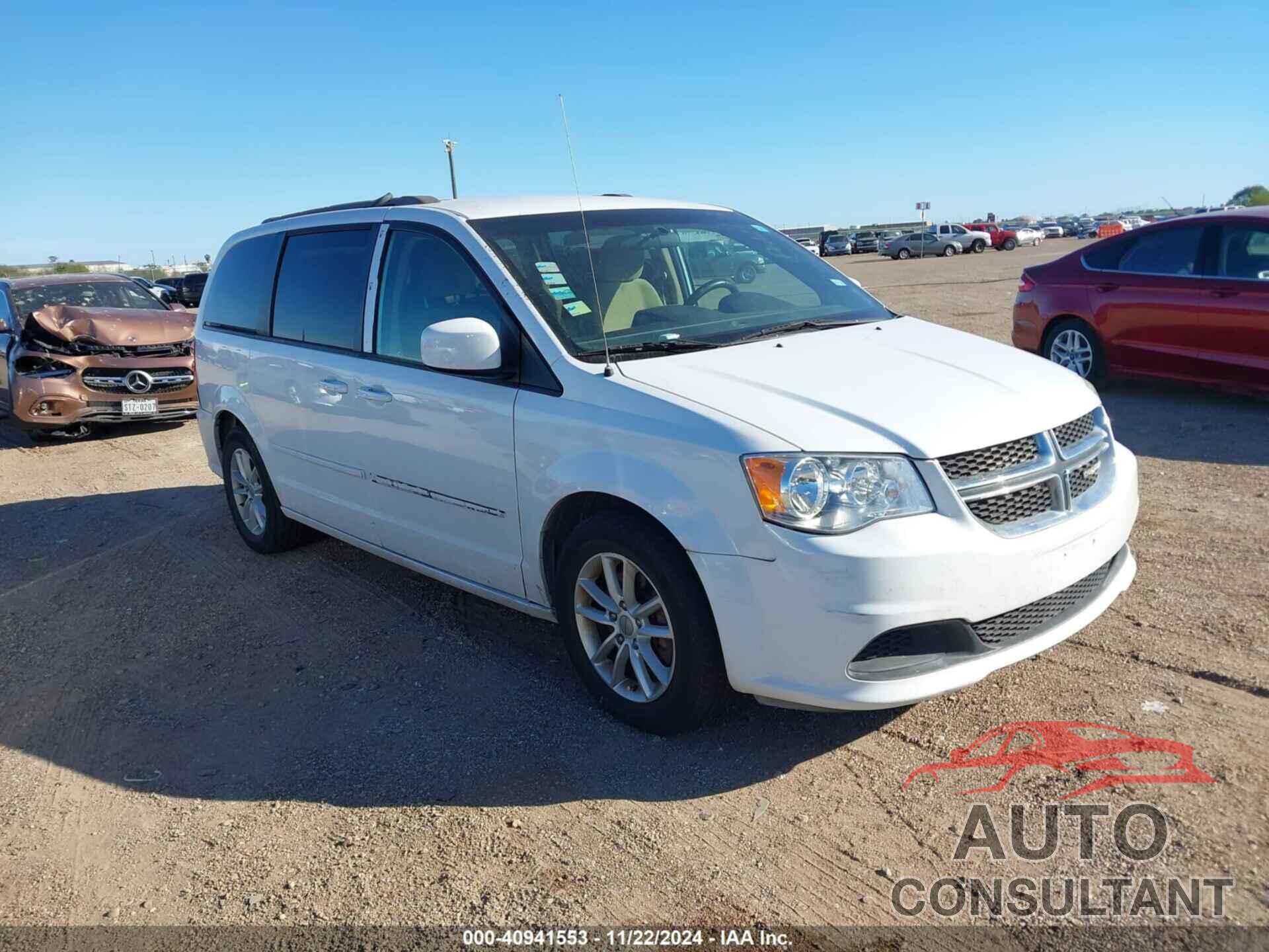DODGE GRAND CARAVAN 2016 - 2C4RDGCG0GR395827