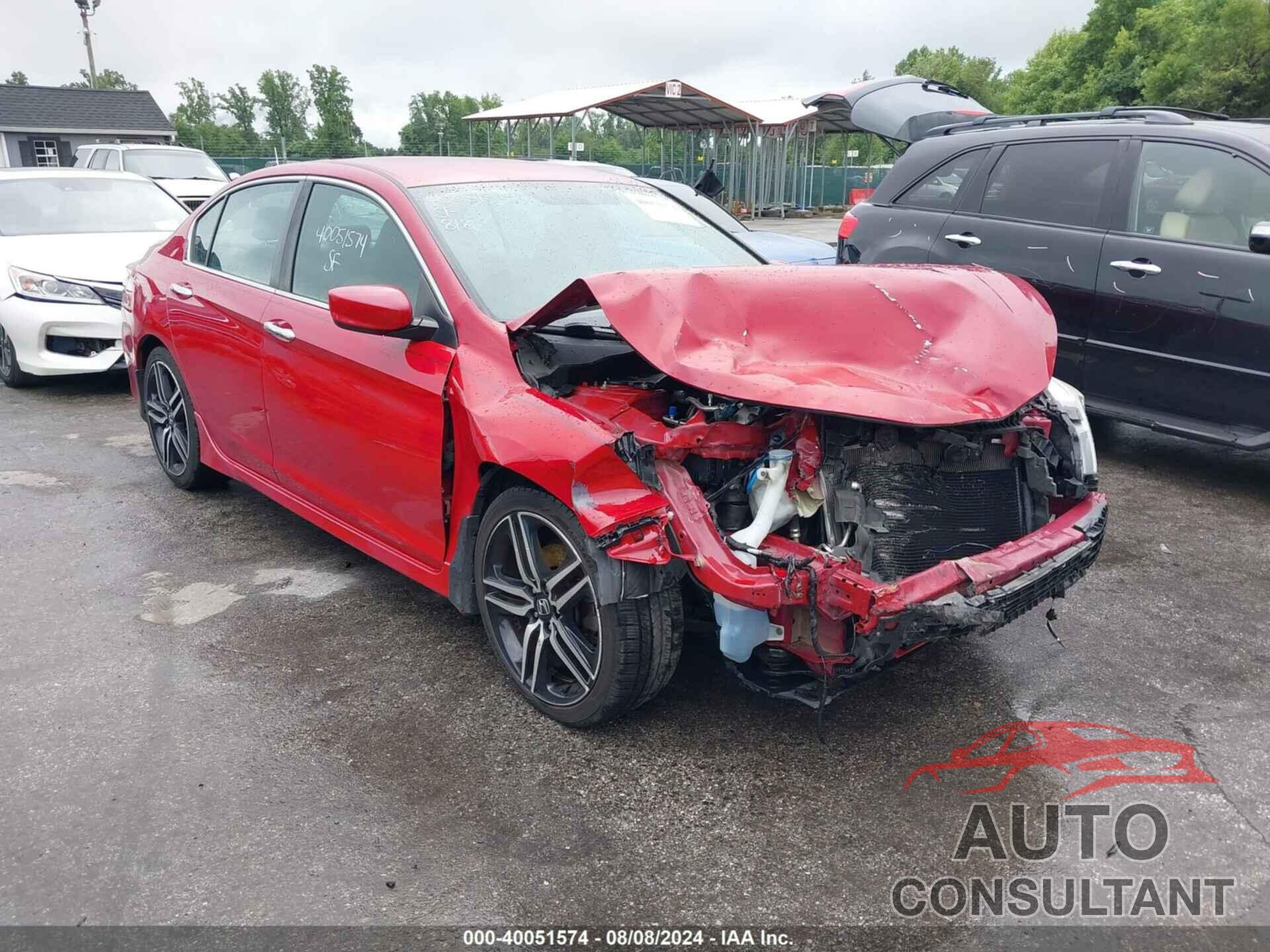 HONDA ACCORD 2017 - 1HGCR2F19HA115427