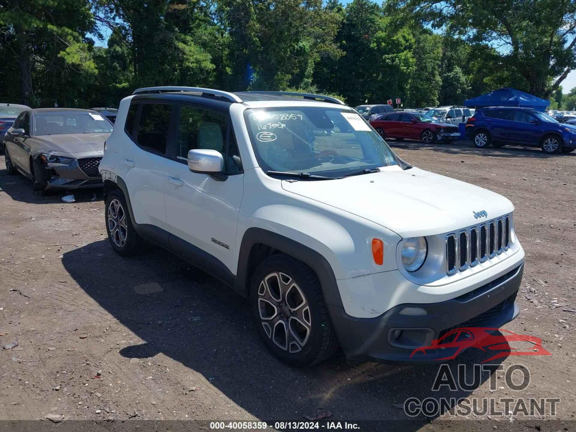 JEEP RENEGADE 2016 - ZACCJADT1GPC85123