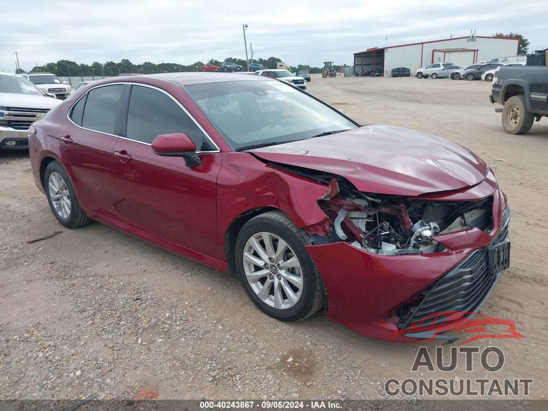 TOYOTA CAMRY 2019 - 4T1B11HK7KU790700