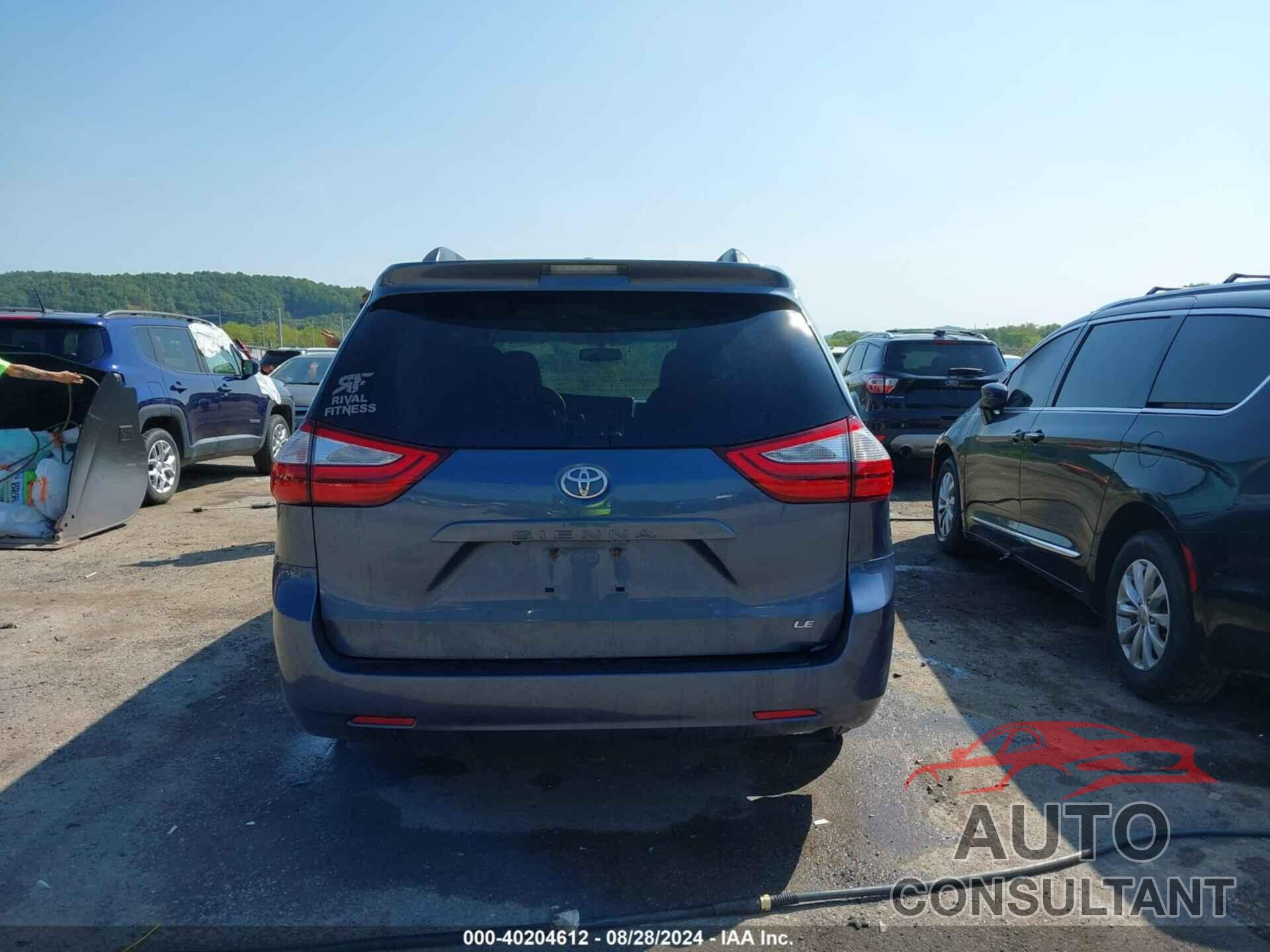 TOYOTA SIENNA 2015 - 5TDKK3DC0FS667195