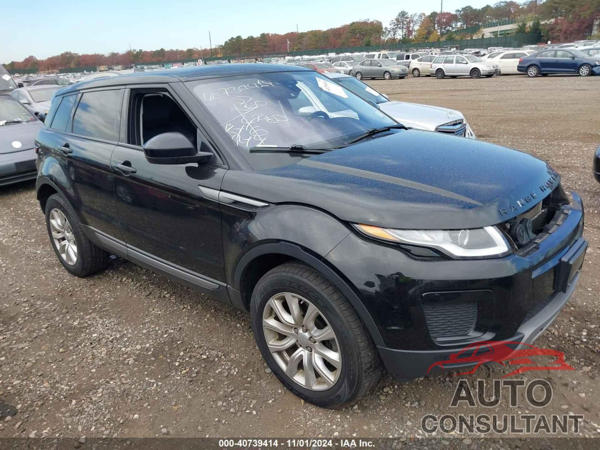 LAND ROVER RANGE ROVER EVOQUE 2019 - SALVP2RX1KH347380
