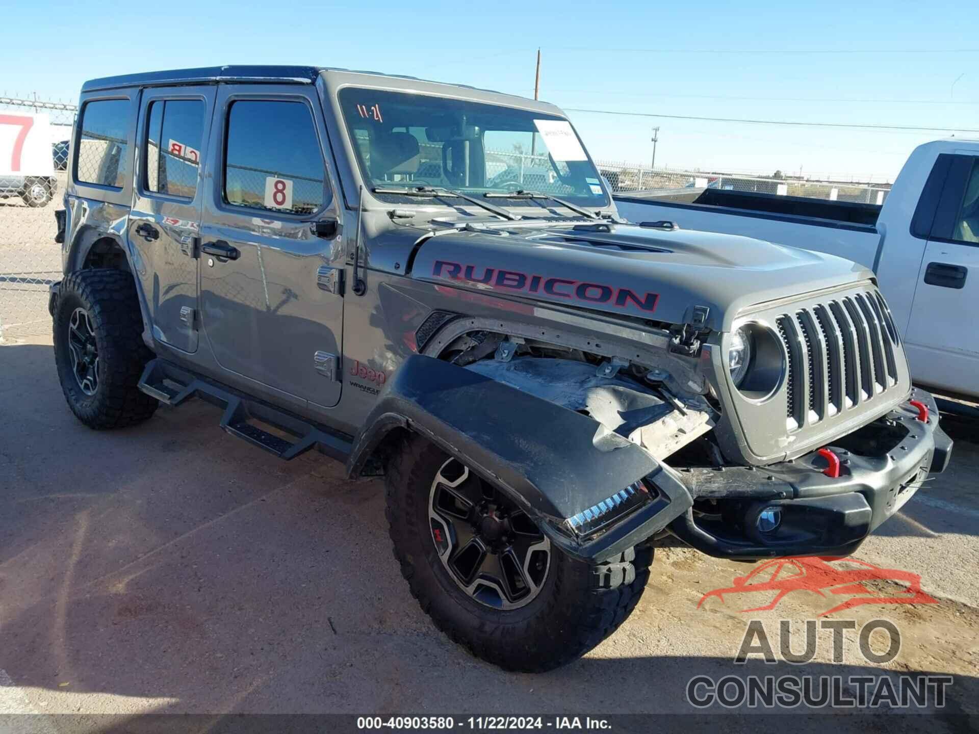 JEEP WRANGLER UNLIMITED 2018 - 1C4HJXFG6JW221193