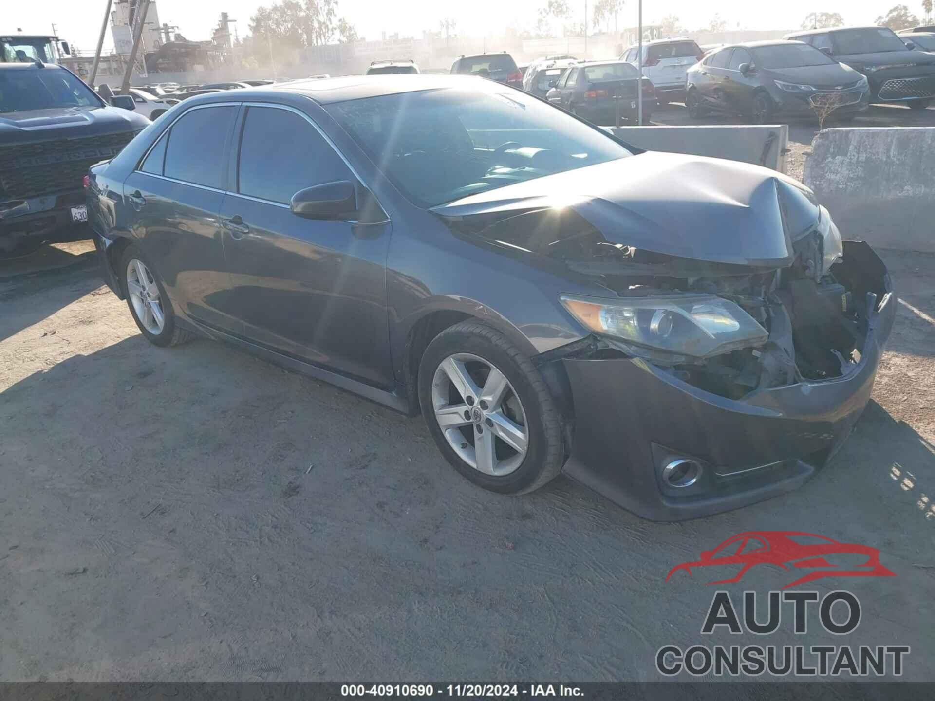 TOYOTA CAMRY 2012 - 4T1BF1FKXCU607960