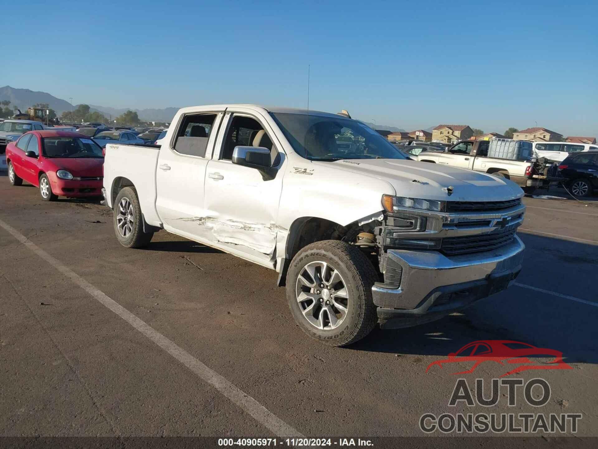 CHEVROLET SILVERADO 1500 2021 - 3GCUYDET5MG258584