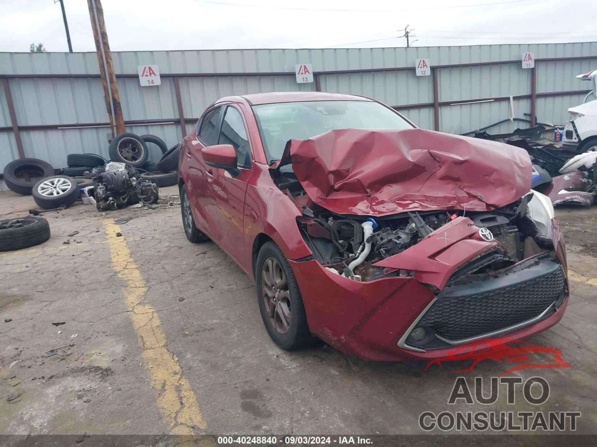 TOYOTA YARIS 2019 - 3MYDLBYV8KY508862