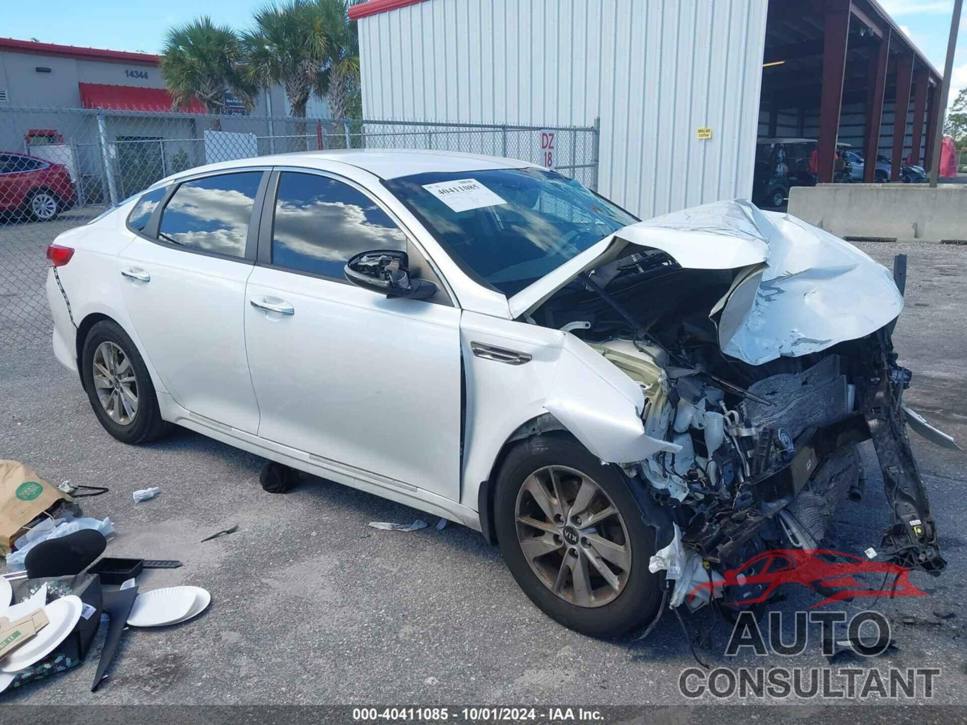 KIA OPTIMA 2016 - KNAGT4L38G5087420