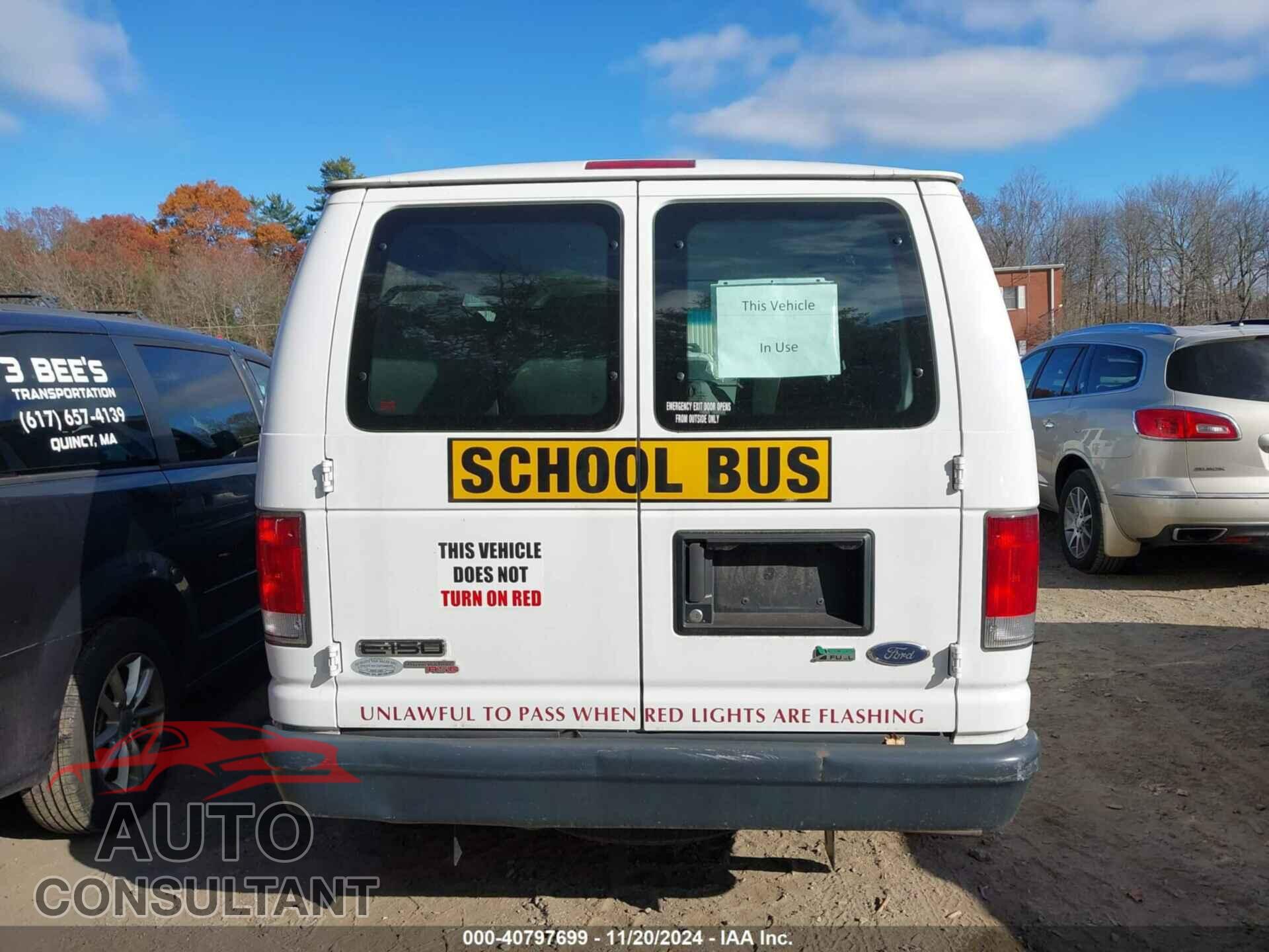 FORD E-150 2011 - 1FTNE1EW3BDB34877