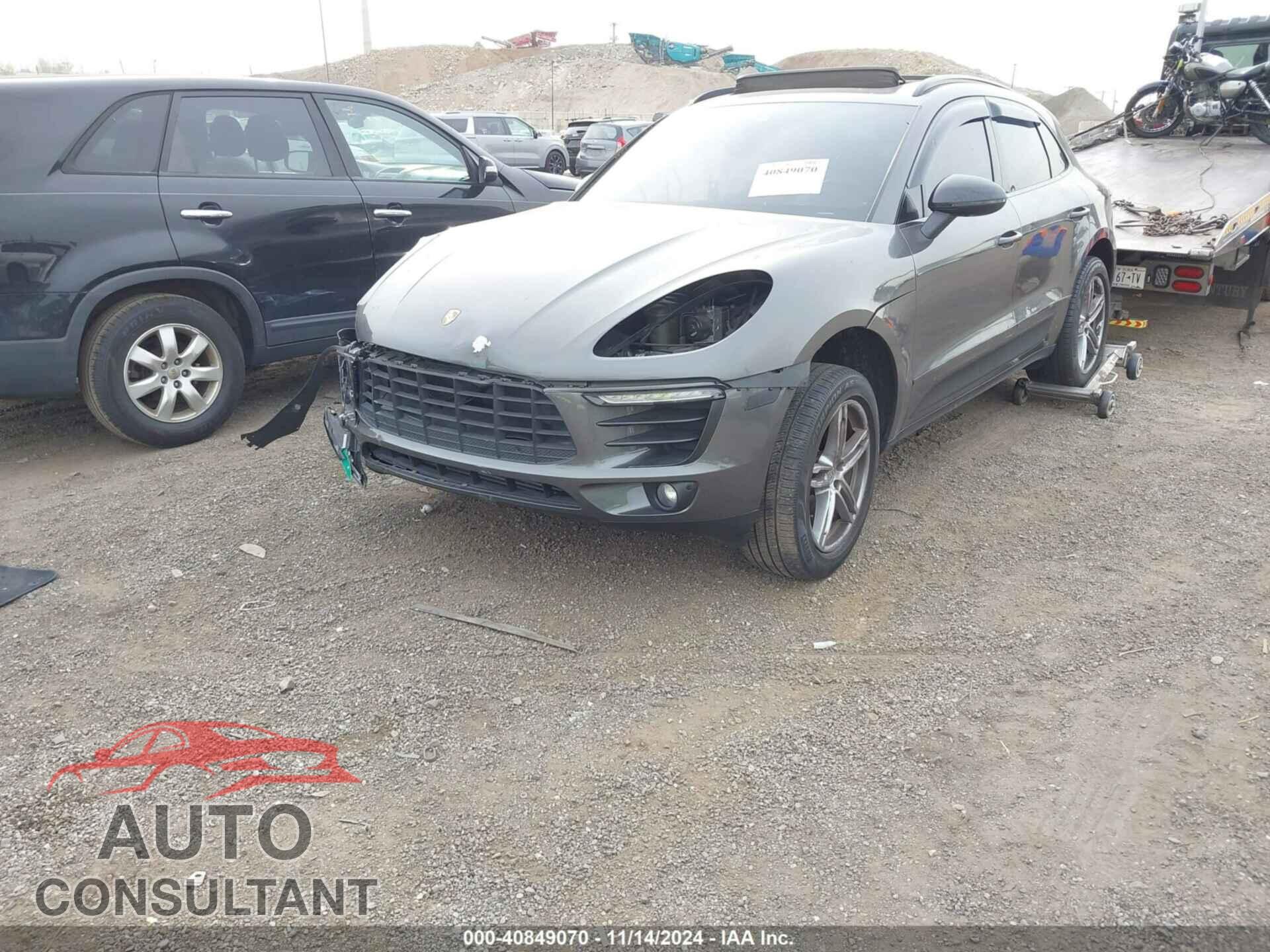 PORSCHE MACAN 2017 - WP1AA2A59HLB09217
