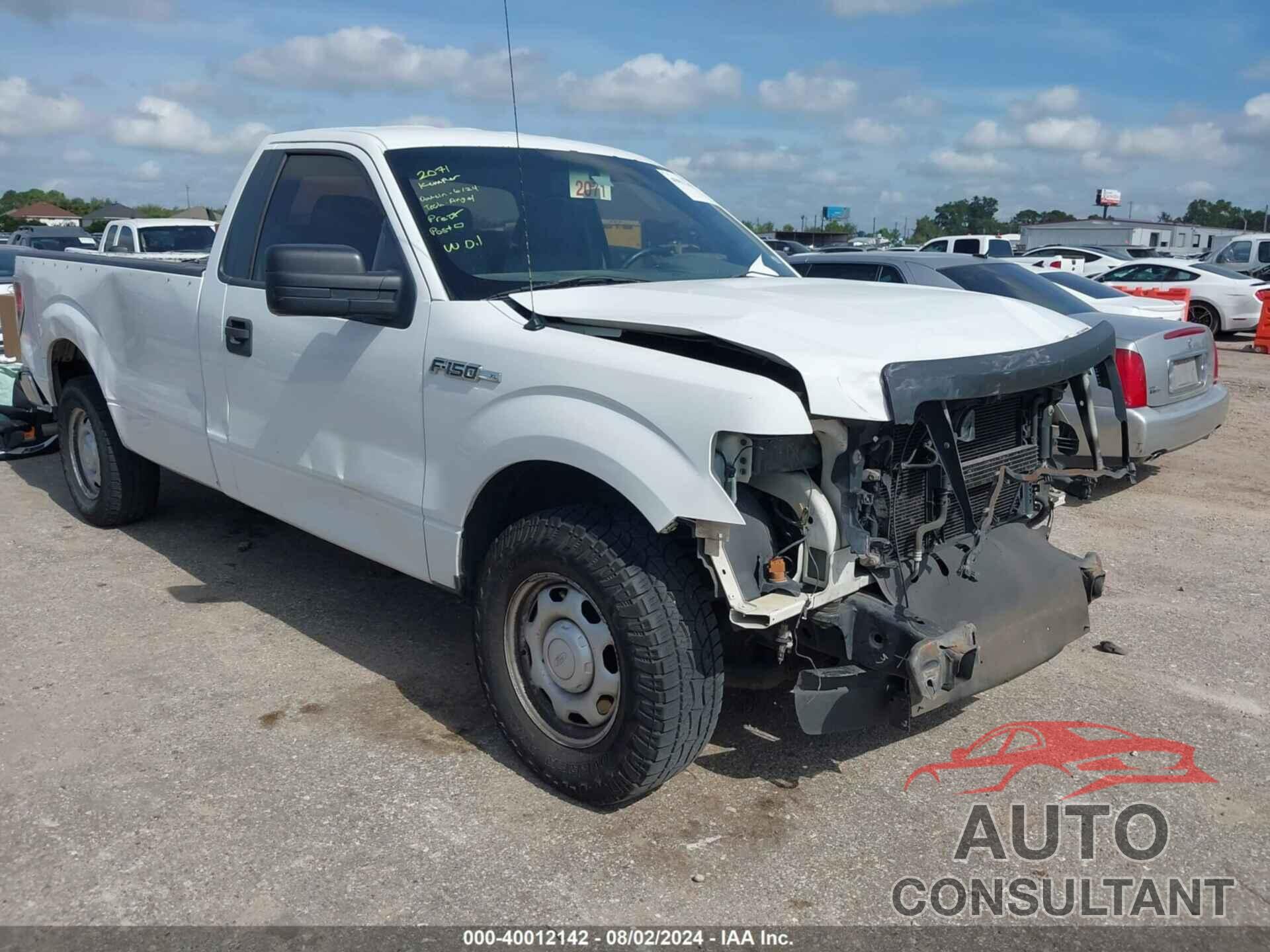 FORD F-150 2013 - 1FTMF1CM0DKE89322