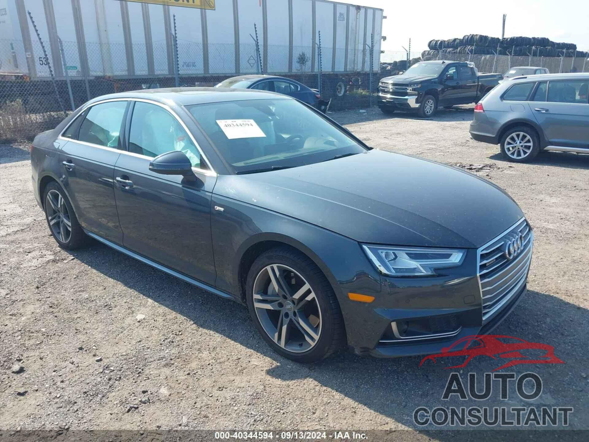 AUDI A4 2018 - WAUFNAF41JA144631