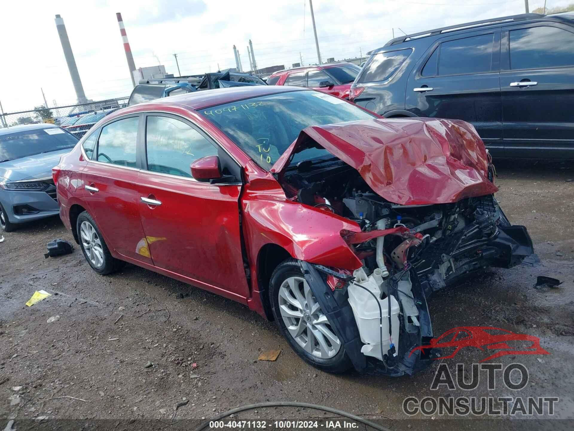 NISSAN SENTRA 2019 - 3N1AB7AP0KY416449