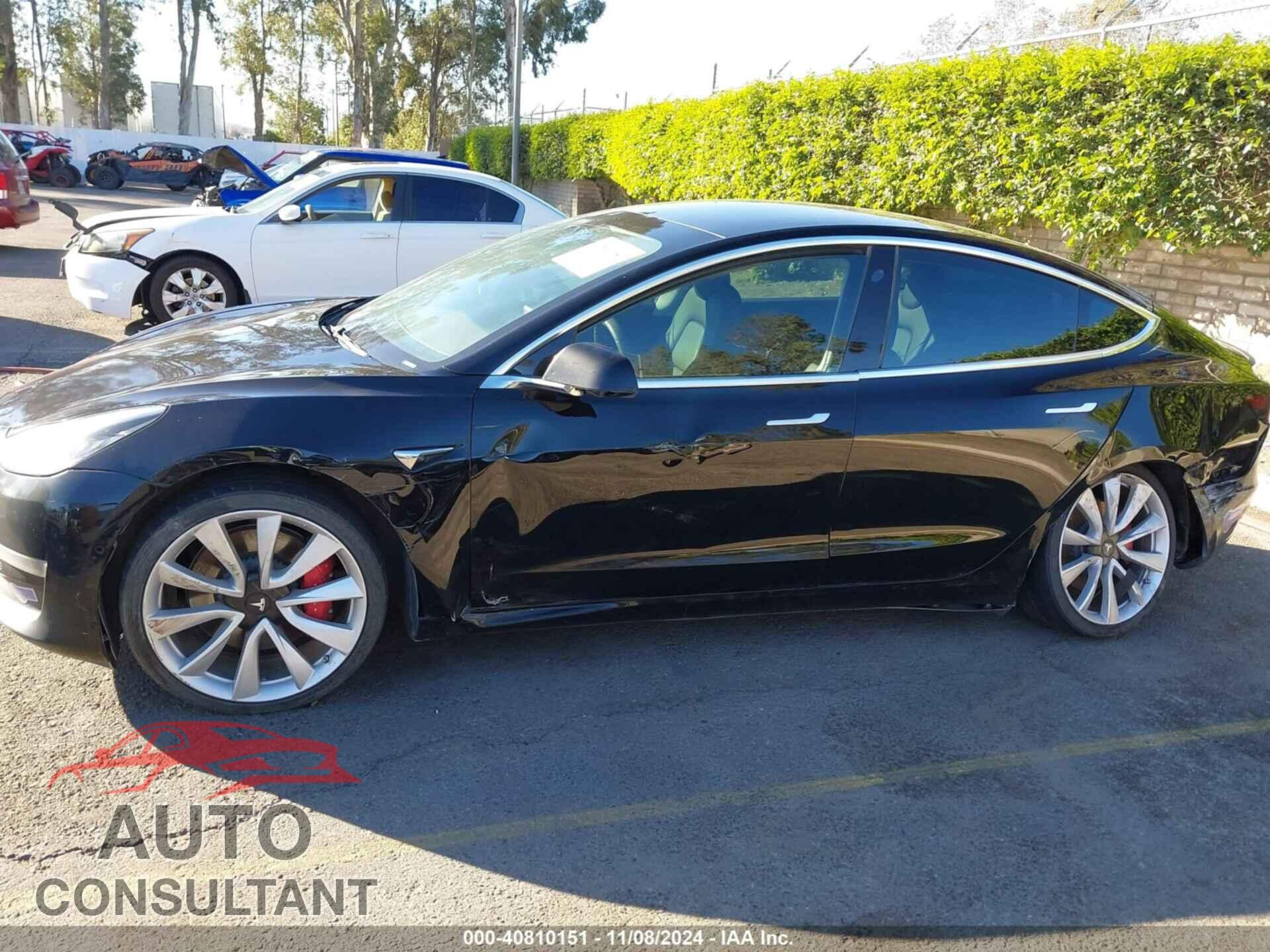 TESLA MODEL 3 2019 - 5YJ3E1EB9KF425655