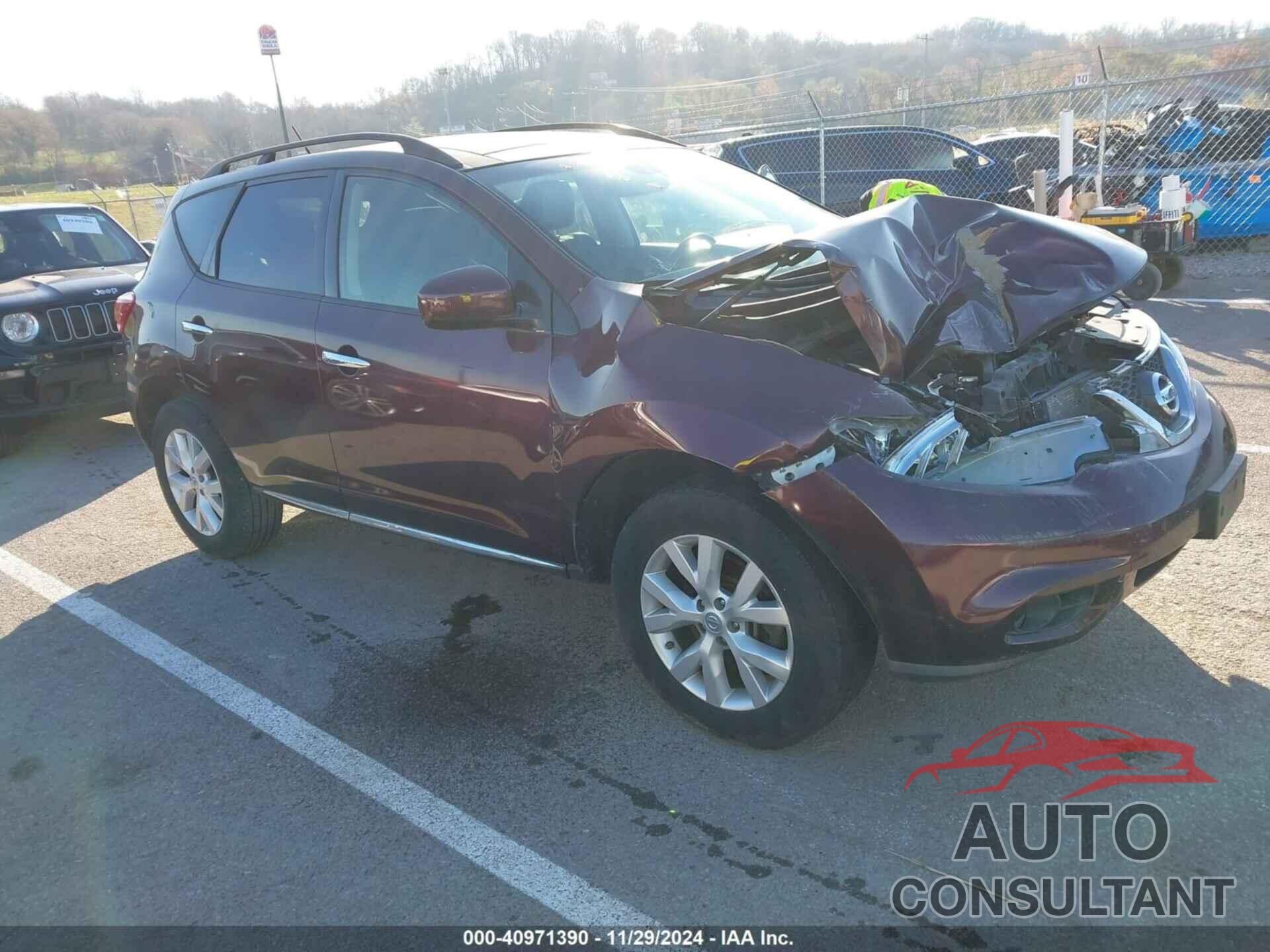 NISSAN MURANO 2014 - JN8AZ1MU0EW400176