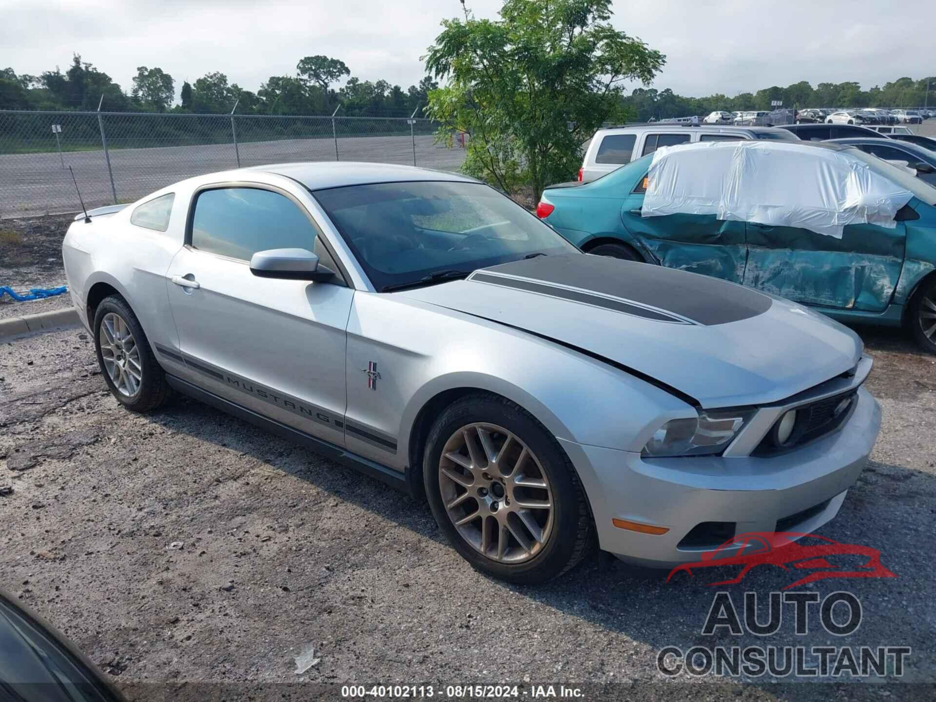 FORD MUSTANG 2012 - 1ZVBP8AM3C5226428