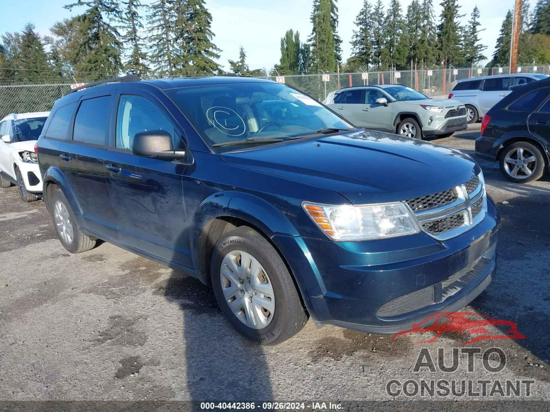 DODGE JOURNEY 2013 - 3C4PDCAB1DT702972
