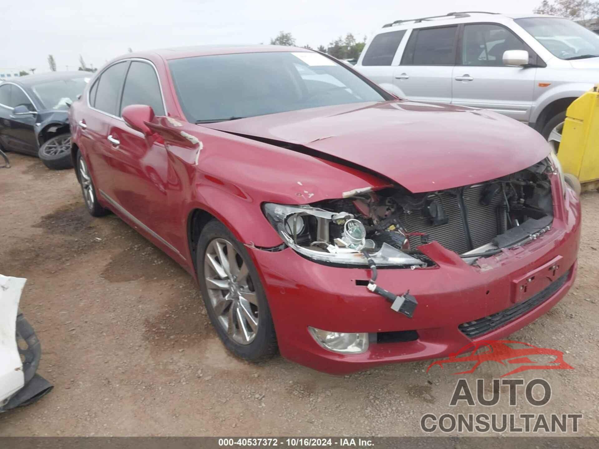 LEXUS LS 460 2011 - JTHBL5EF9B5102427