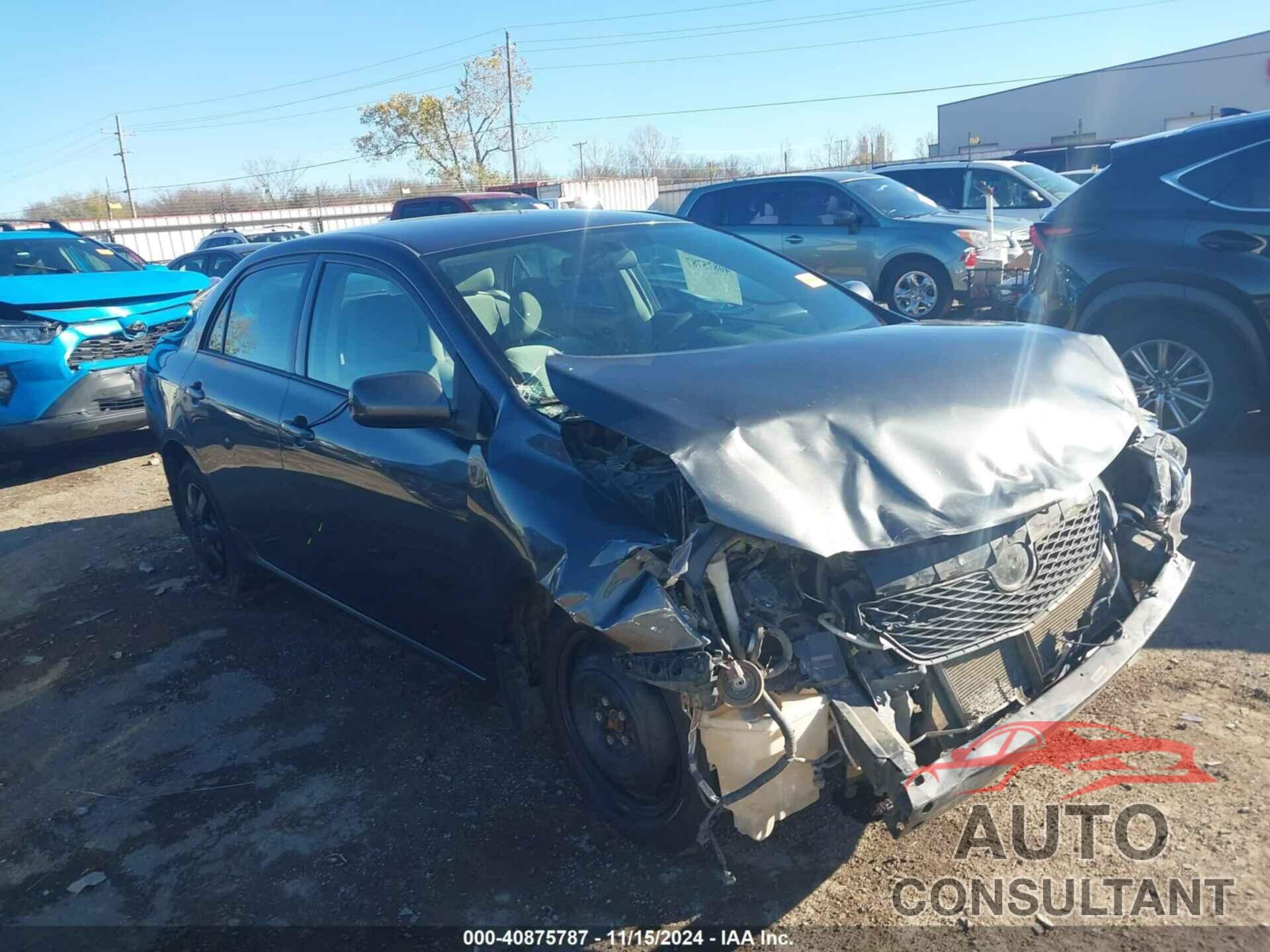 TOYOTA COROLLA 2009 - 1NXBU40E89Z147734