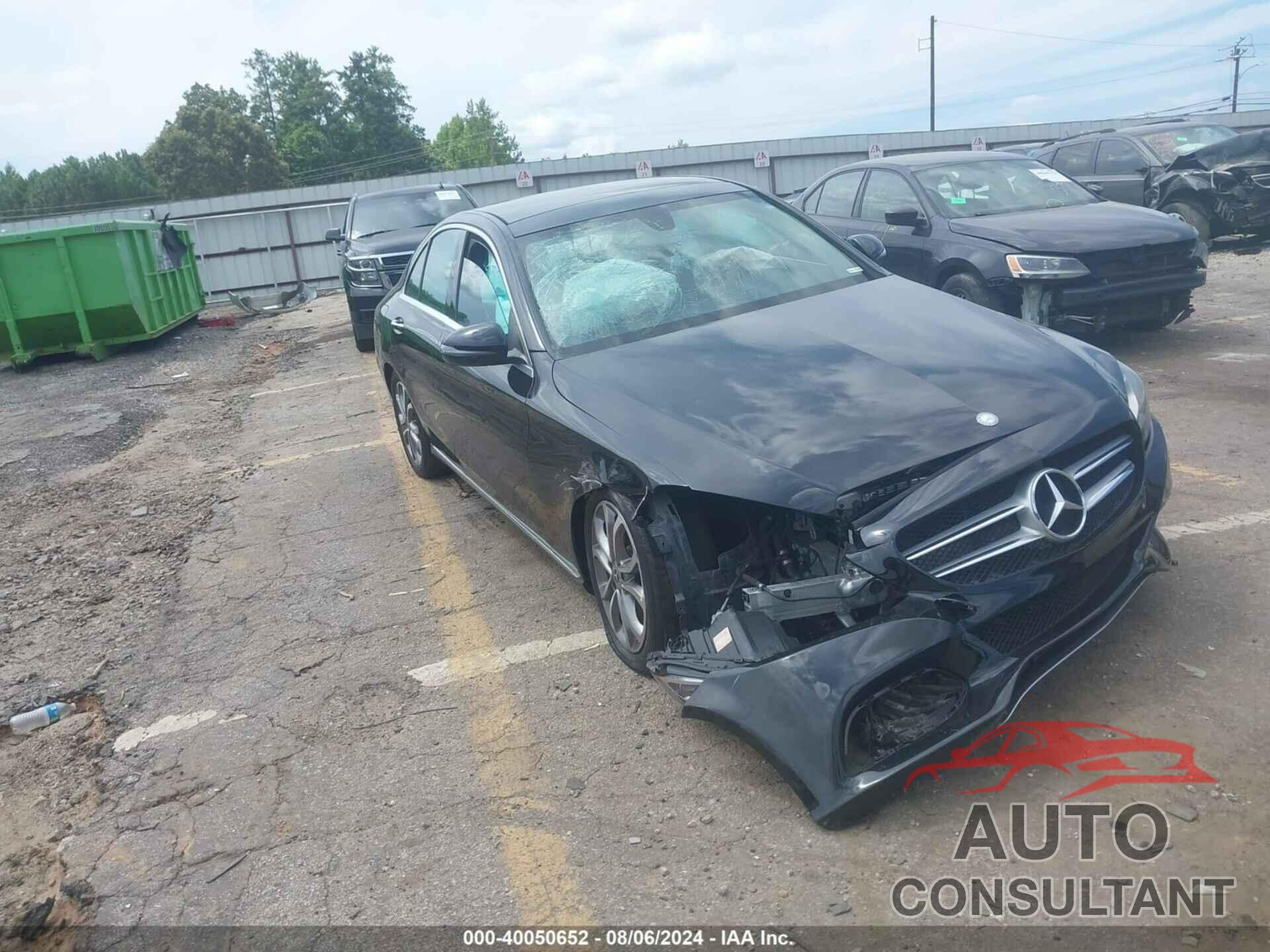 MERCEDES-BENZ C 300 2017 - 55SWF4KB1HU218345