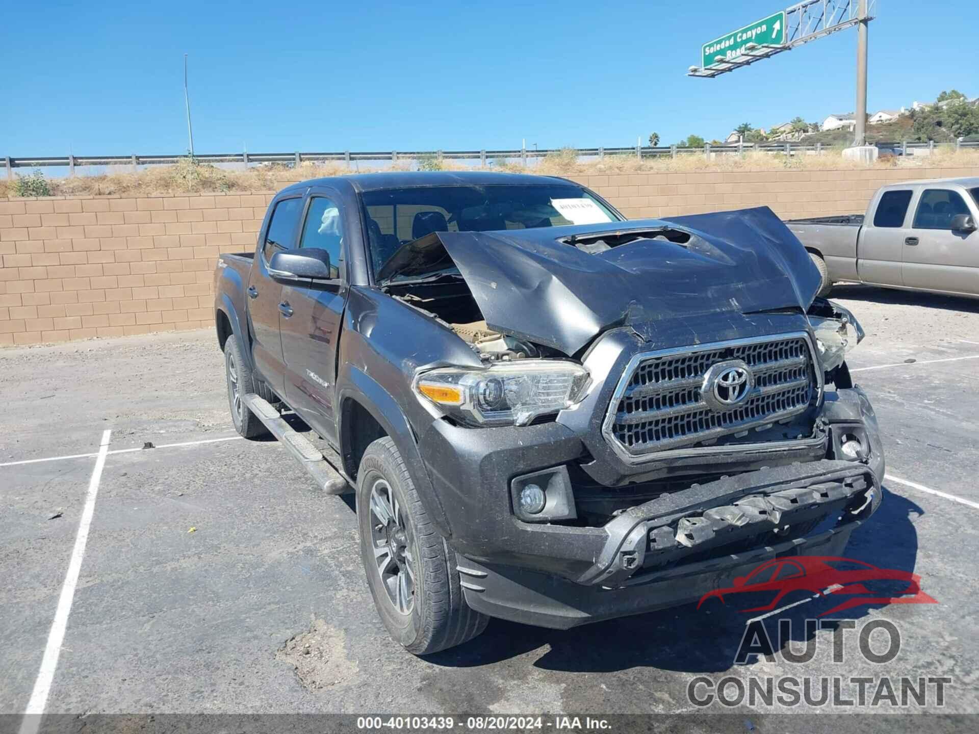 TOYOTA TACOMA 2017 - 3TMAZ5CN5HM049203