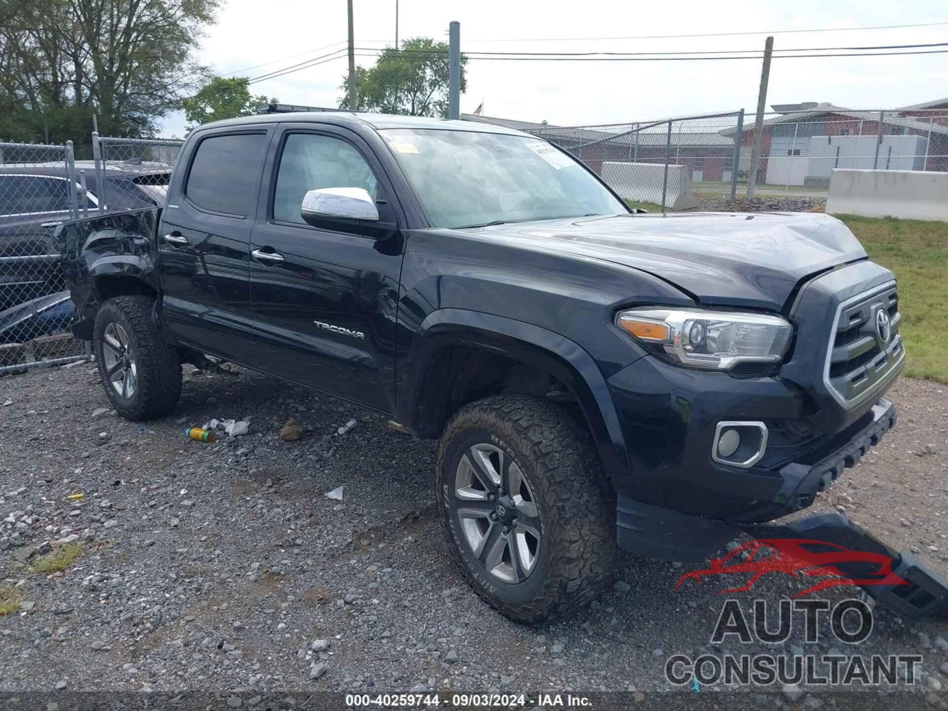 TOYOTA TACOMA 2017 - 5TFGZ5AN1HX054017