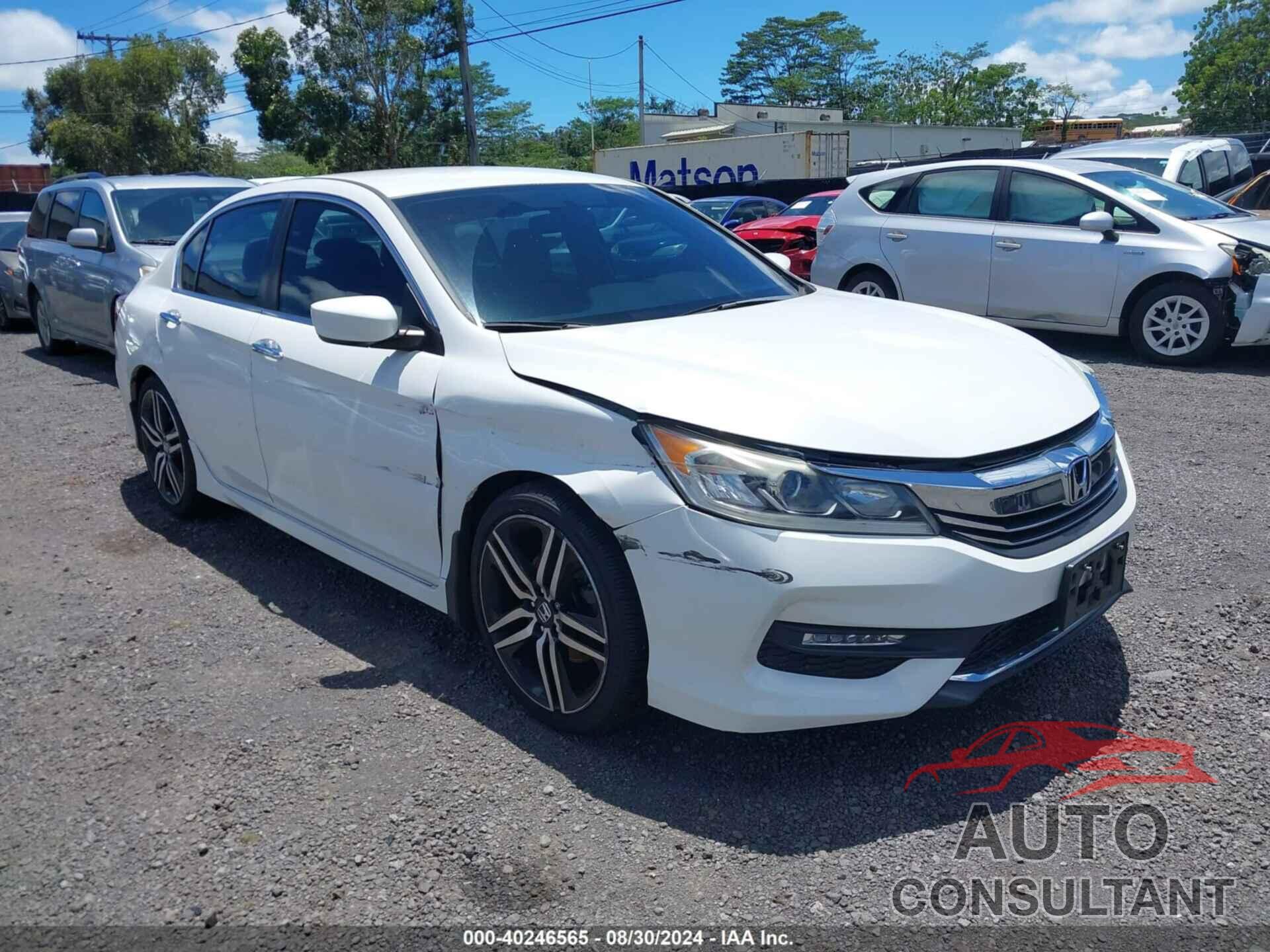 HONDA ACCORD 2017 - 1HGCR2F16HA270260