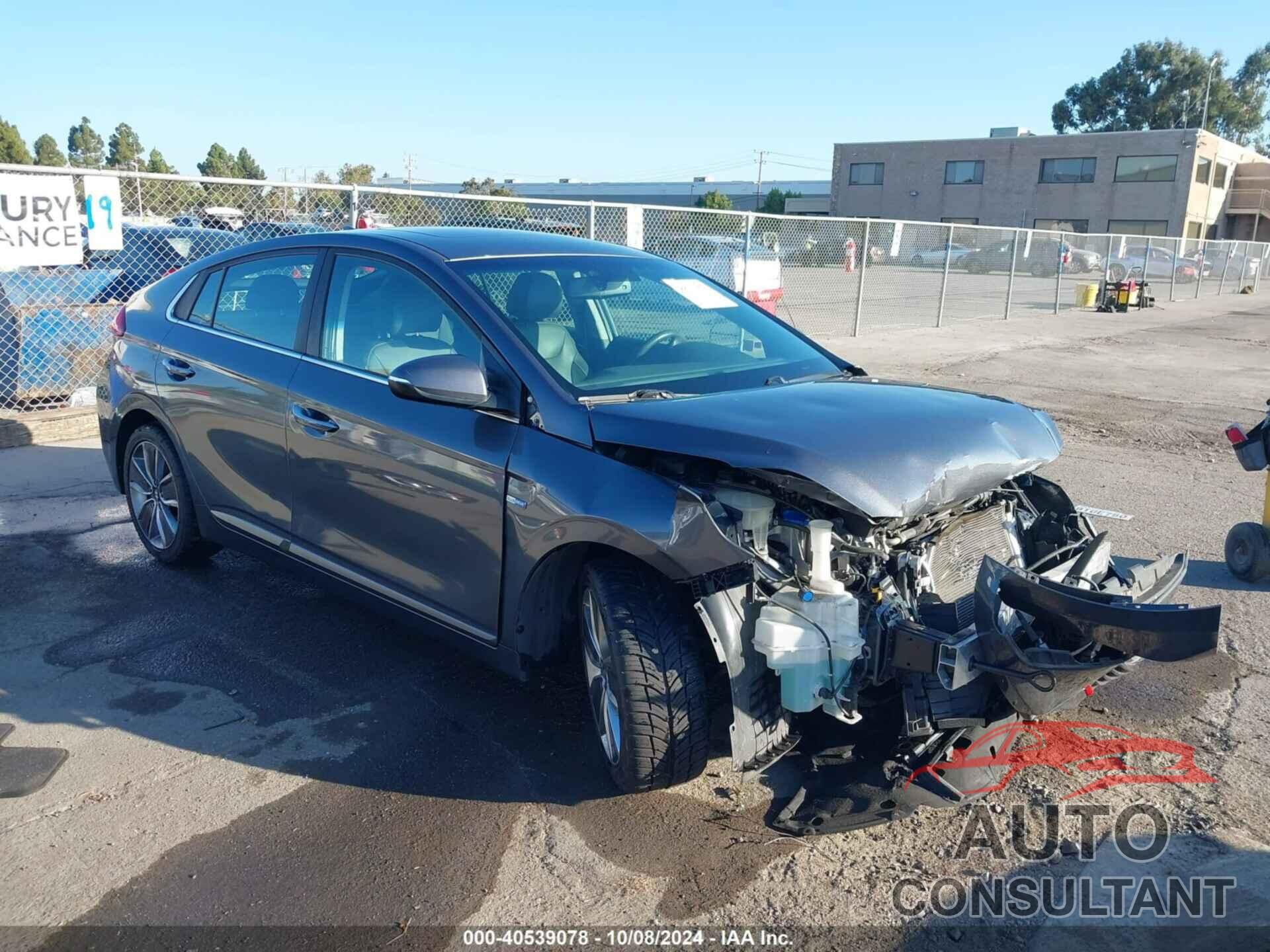 HYUNDAI IONIQ 2017 - KMHC85LCXHU029420