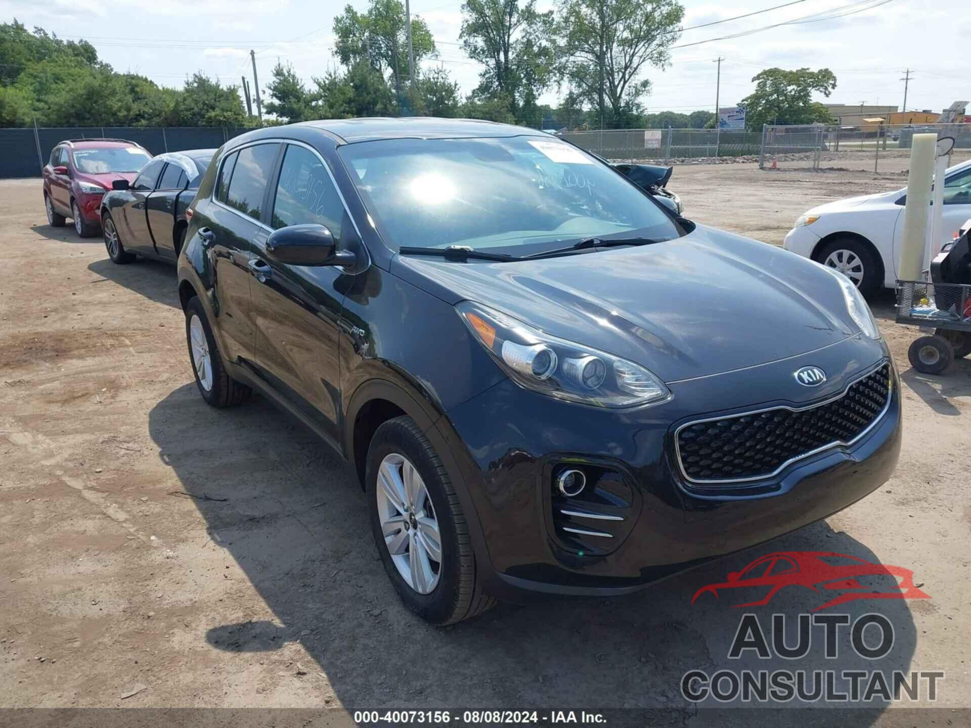 KIA SPORTAGE 2018 - KNDPMCAC2J7463182