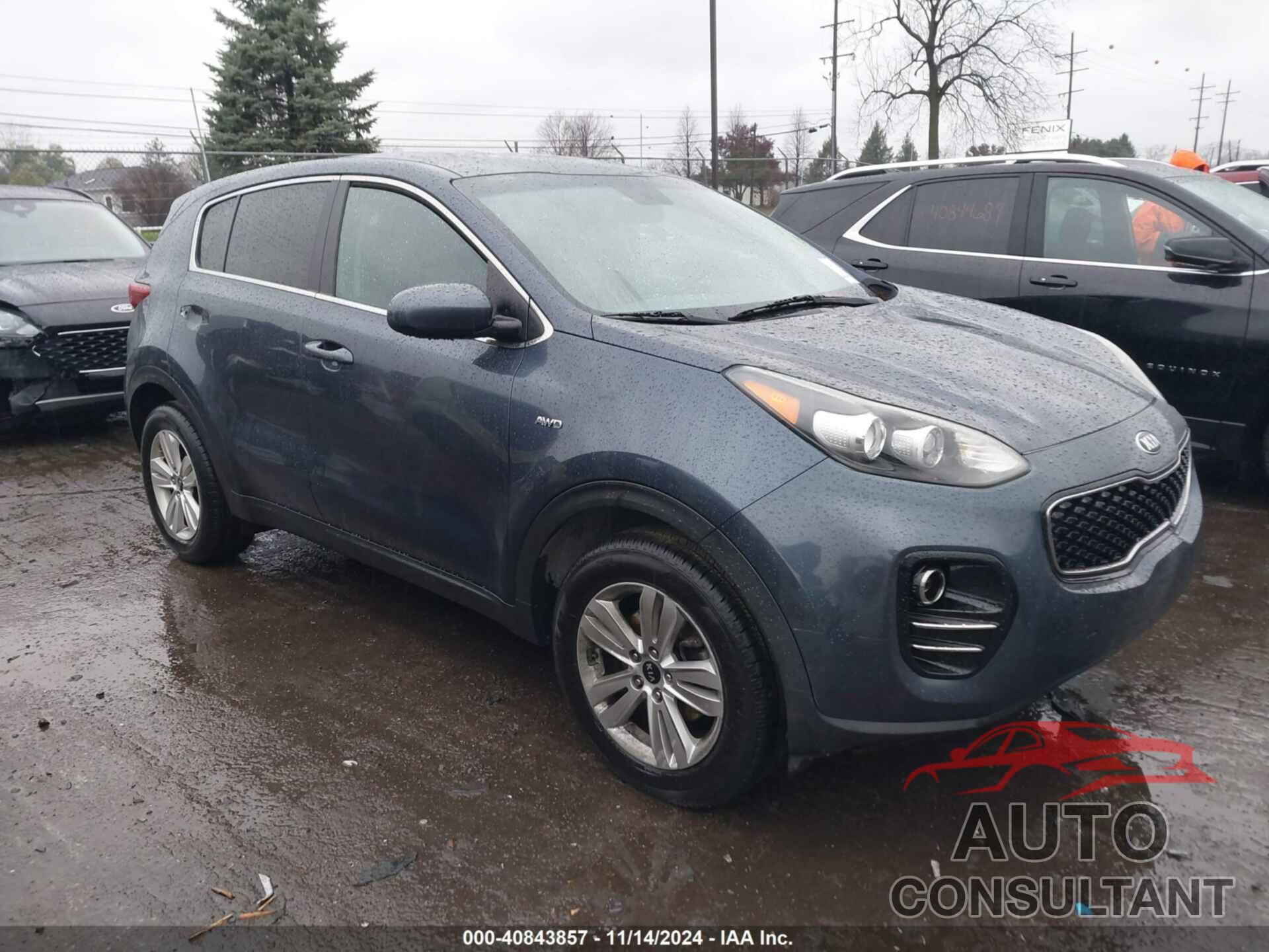 KIA SPORTAGE 2017 - KNDPMCAC8H7217649