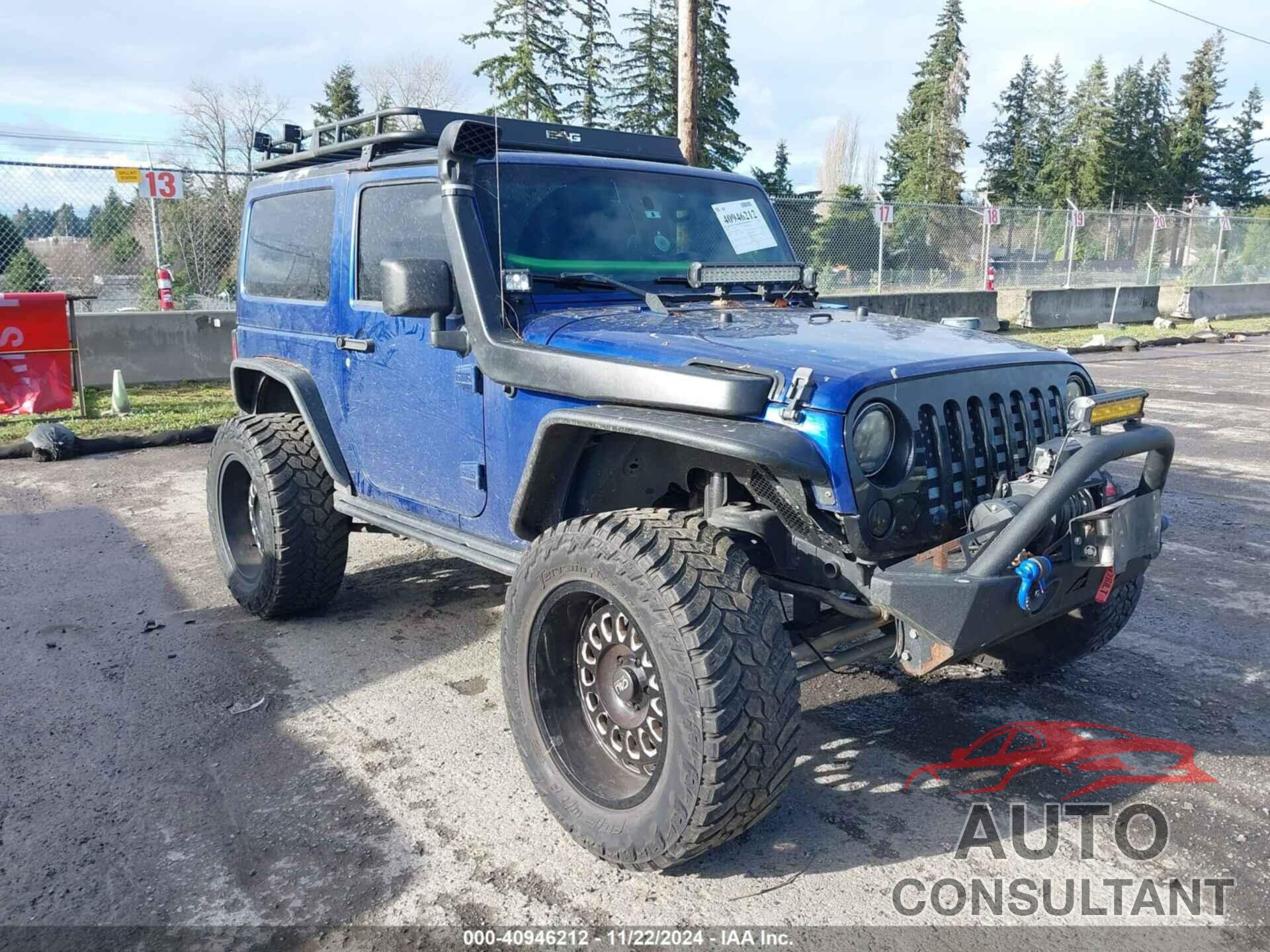 JEEP WRANGLER 2009 - 1J4FA24179L700884