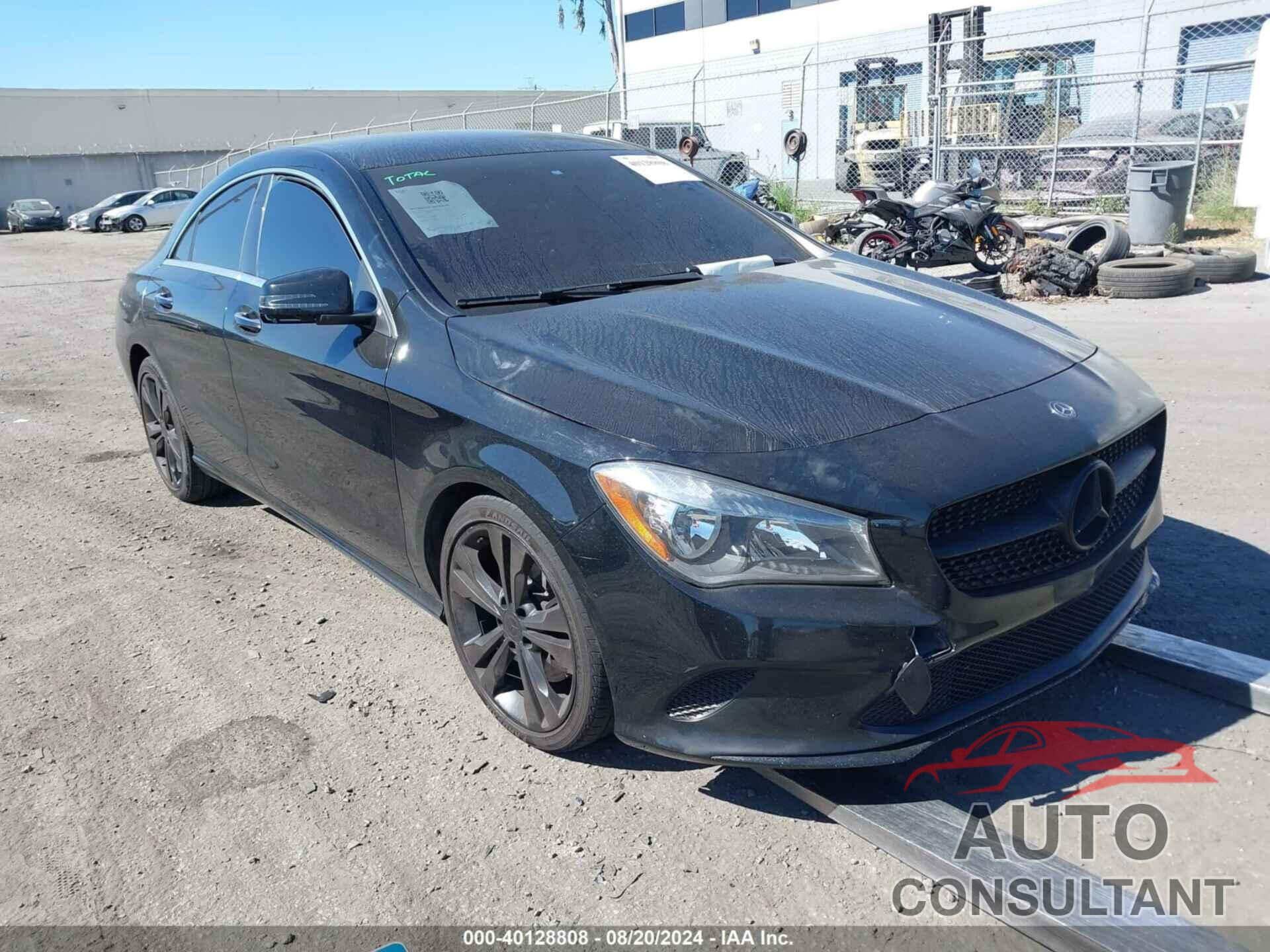 MERCEDES-BENZ CLA 250 2019 - WDDSJ4EB9KN722246