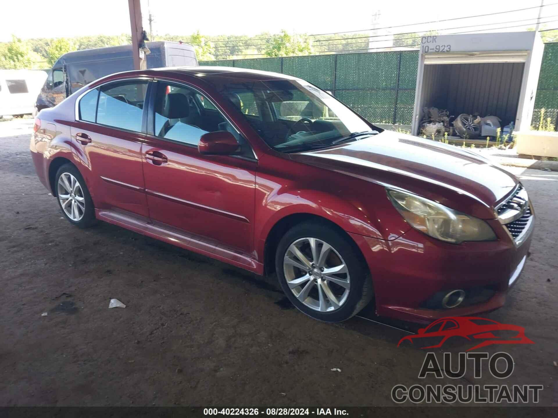 SUBARU LEGACY 2014 - 4S3BMBL65E3007623