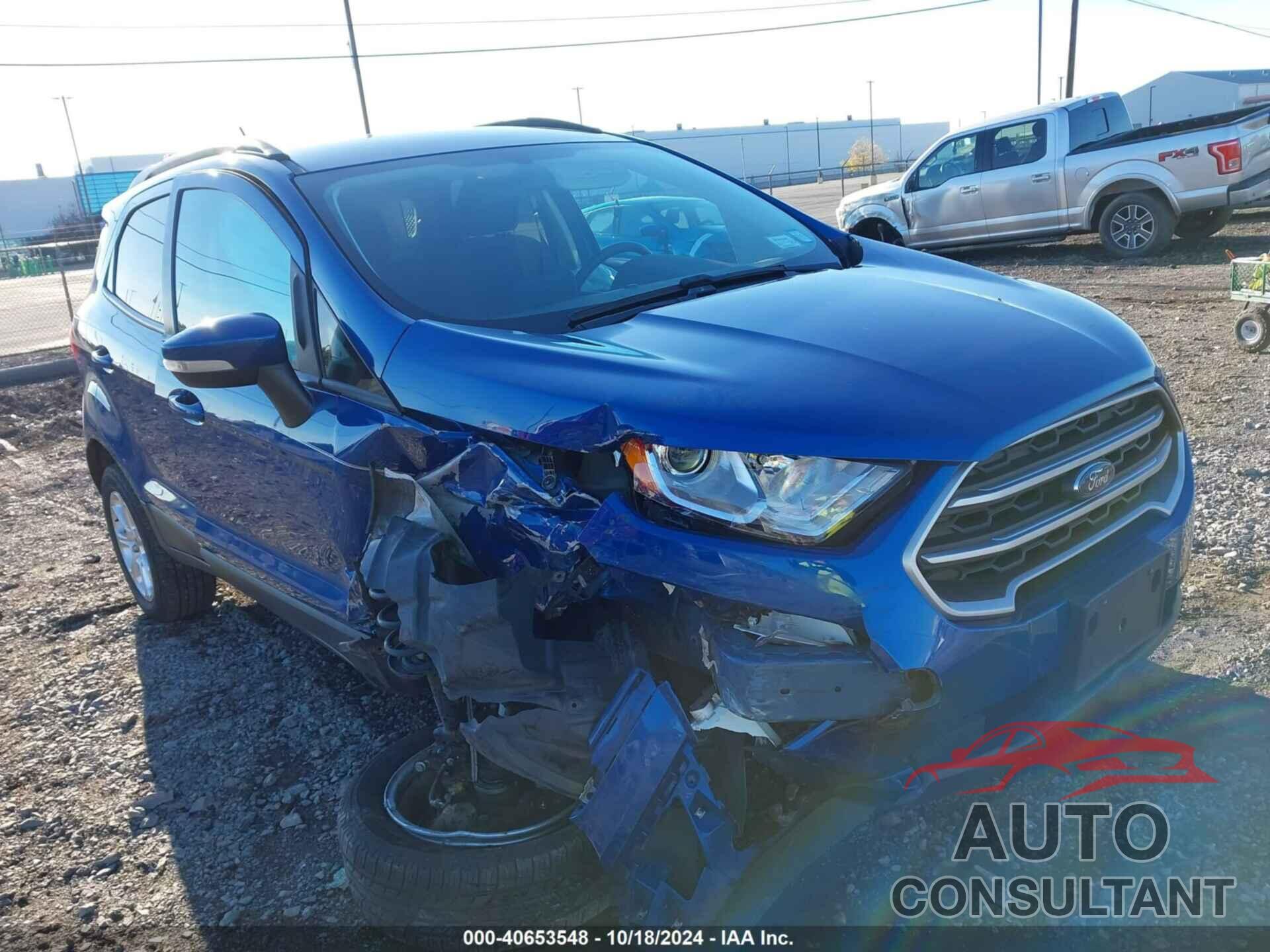 FORD ECOSPORT 2020 - MAJ6S3GL6LC367208