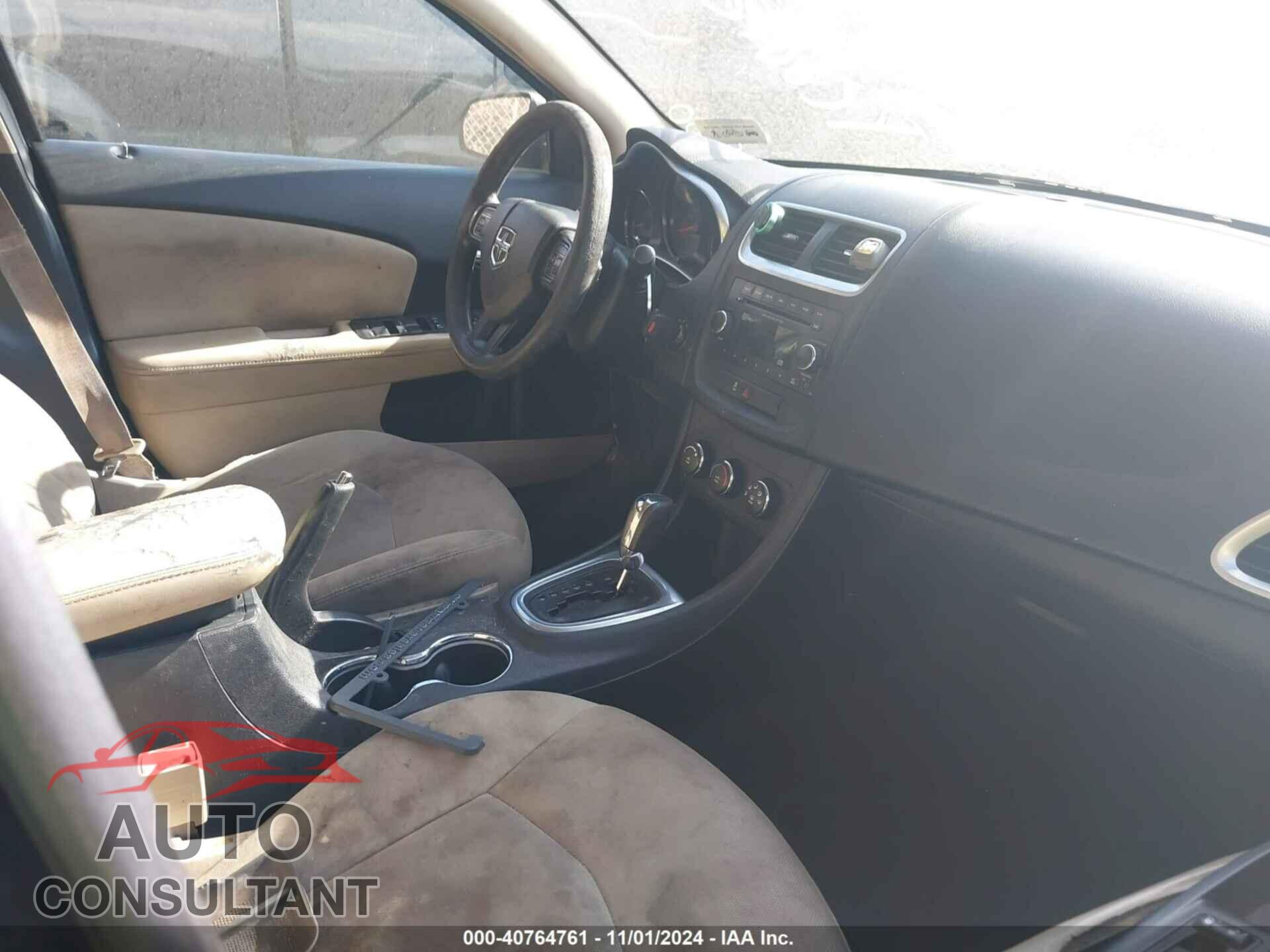 DODGE AVENGER 2013 - 1C3CDZAB6DN534719