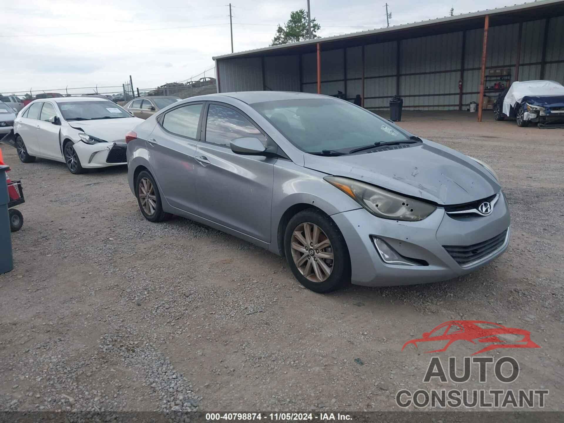 HYUNDAI ELANTRA 2015 - 5NPDH4AE5FH617014